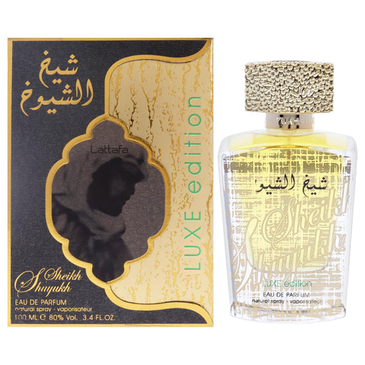 Lattafa Sheikh Al Shuyuk Luxe Edition for Women - 3.4 oz EDP Spray - Medaid International