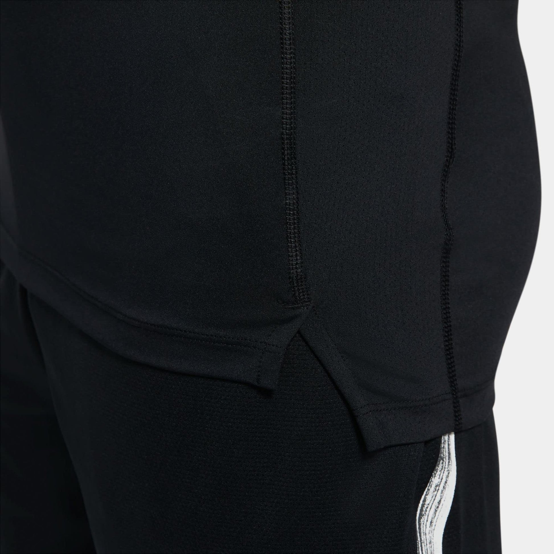 Nike Pro Dri-FIT Men's Tight Fit Short-Sleeve Top (as1, Alpha, l, Regular, Regular, Black/White) - Medaid International