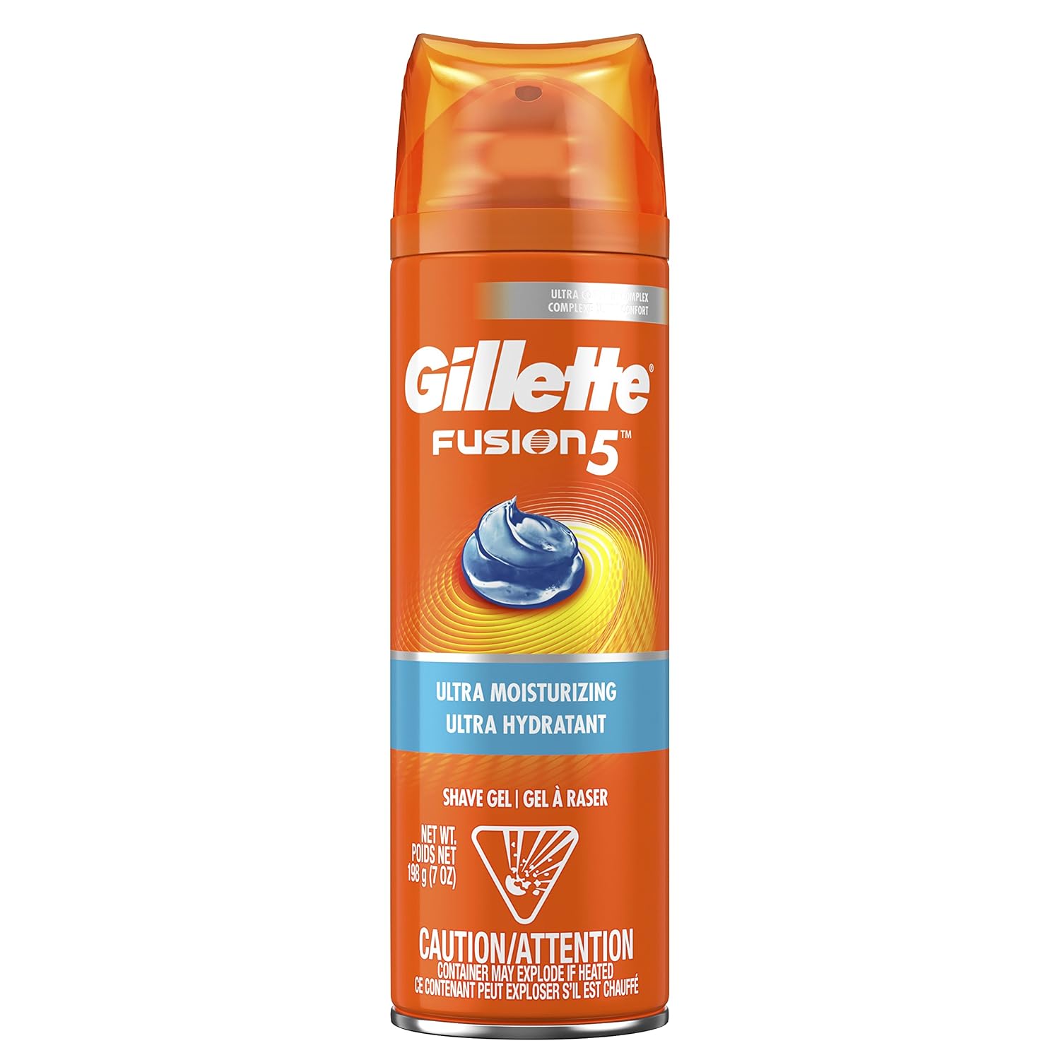 Gillette Series 3X Action Shave Gel, Sensitive Twin Pack, 7 Oz (Pack of 2) - Medaid