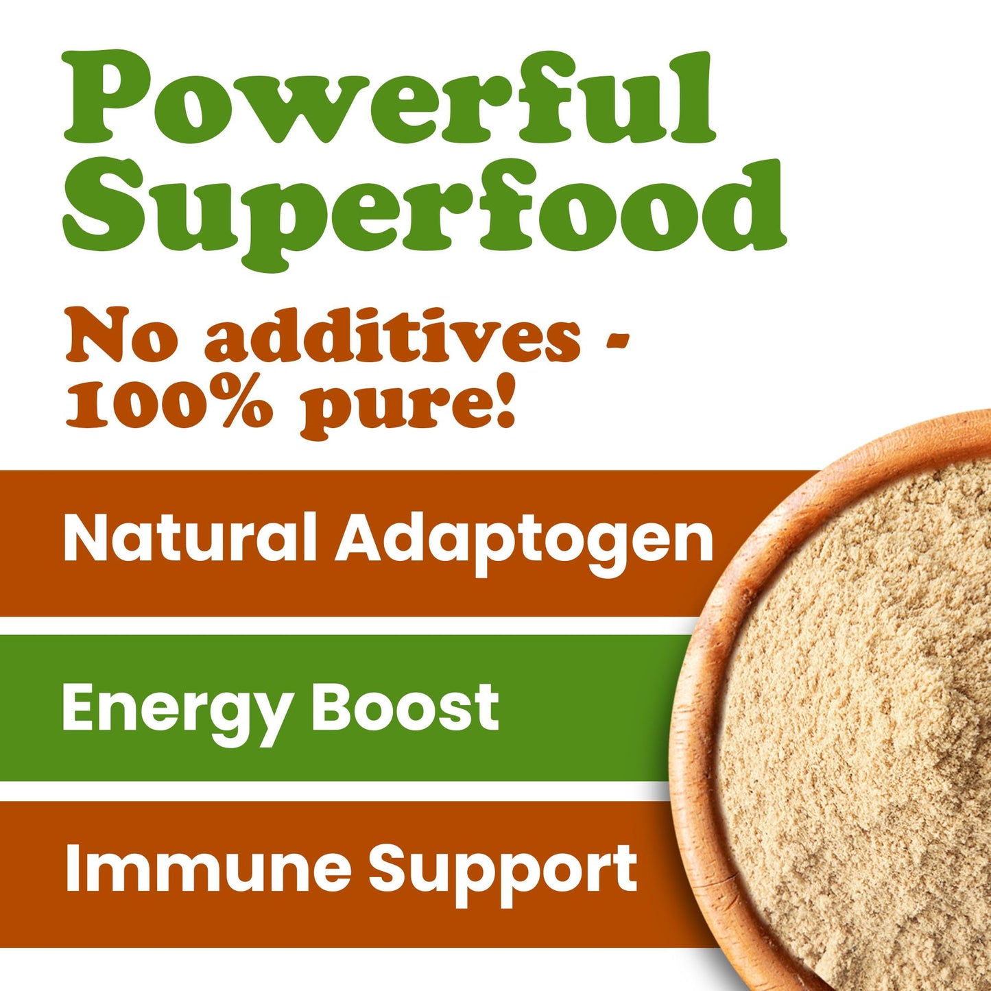 Food to Live Organic Tri-Color Maca Powder Blend, 1 Pound Red, Yellow and Black Maca for Energy, 100% Natural Superfood, Perfect for Baking and Smoothies, Non-GMO, Vegan, Kosher, Bulk - Medaid International