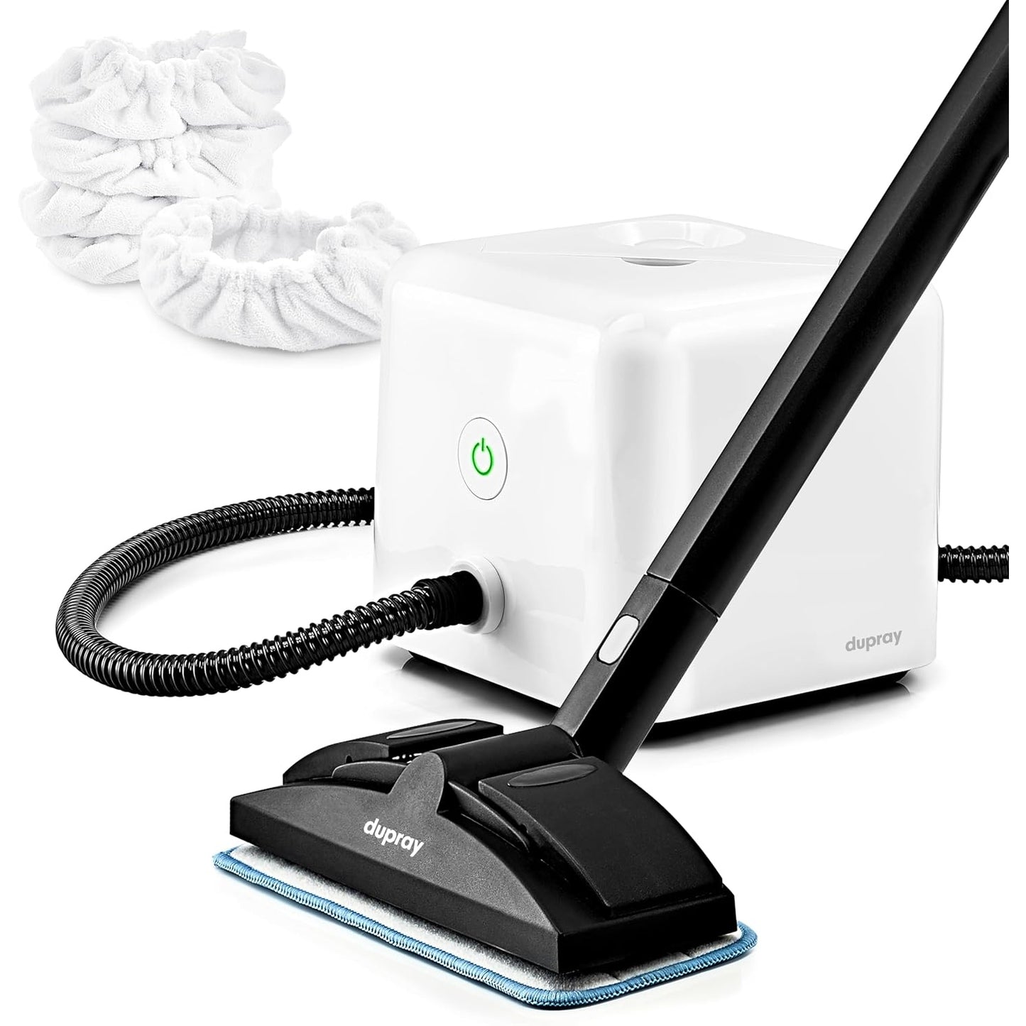 Dupray Neat Steam Cleaner Powerful Multipurpose Portable Steamer for Floors, Cars, Tiles Grout Cleaning Chemical Free Disinfection Kills 99.99%* of Bacteria and Viruses [US Stock - might require adaptor] - Medaid International