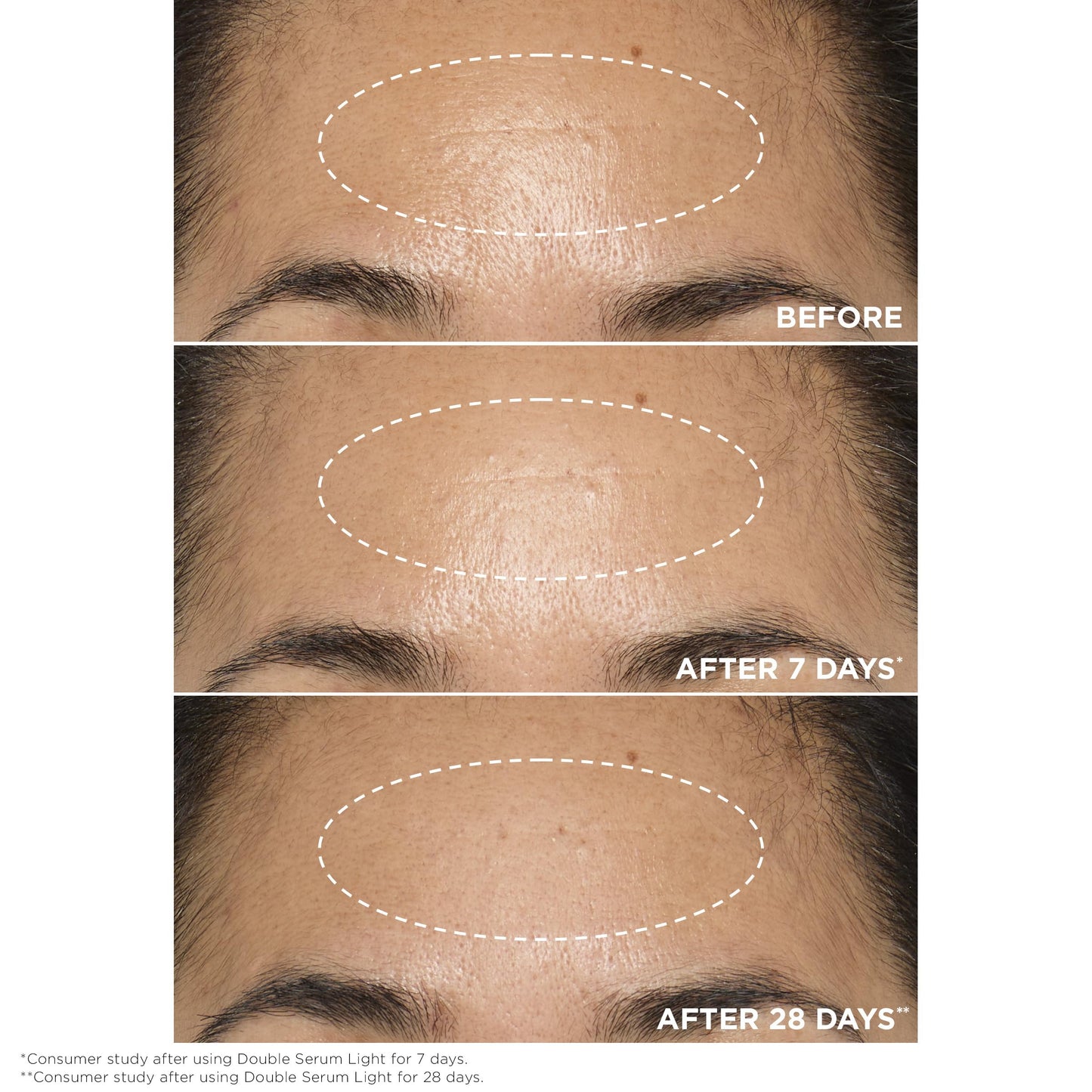 Clarins DOUBLE SERUM LIGHT TEXTURE | Anti Aging Serum | Visibly Firms, Smoothes, Boosts Radiance and Refines Pores | 24H Hydration | Great for Combination to Oily Skin and Humid Climates, 1.7 Fl oz - Medaid International