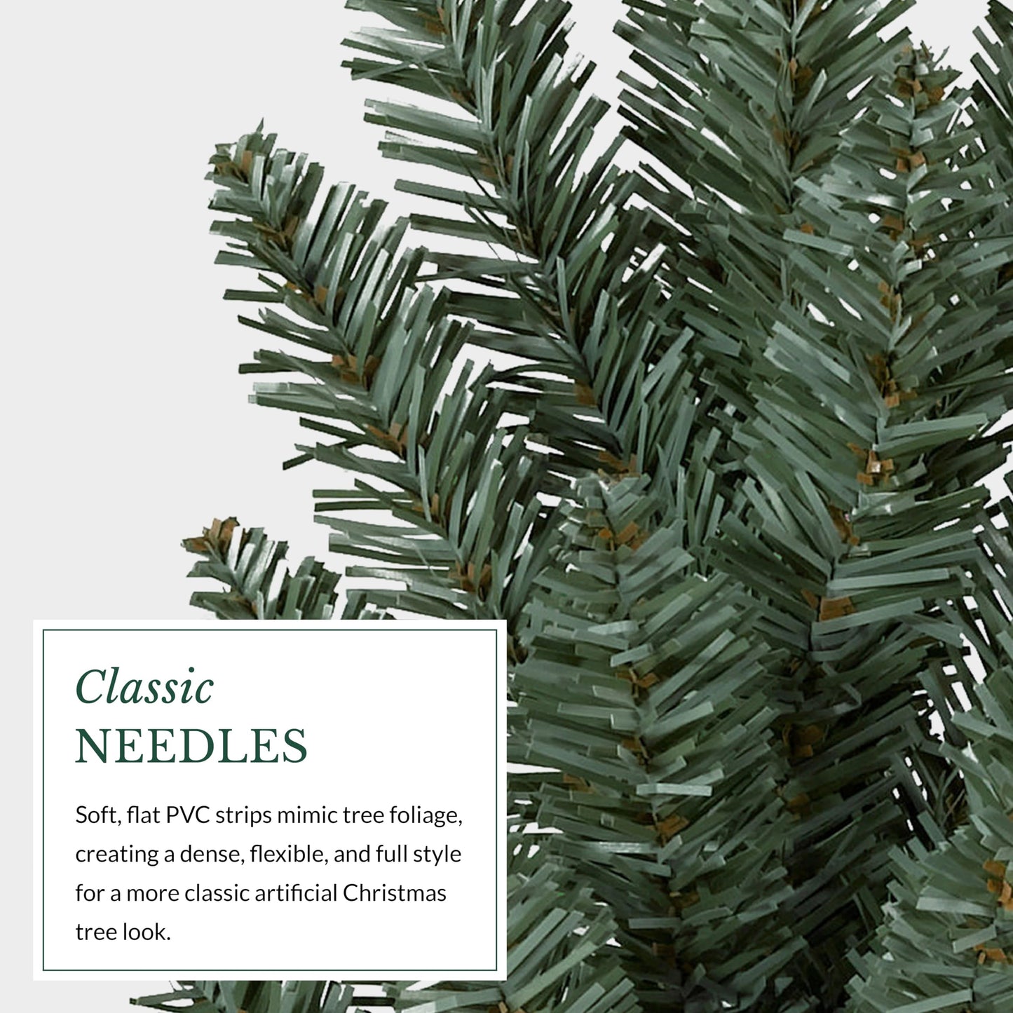 Balsam Hill 7.5 ft Unlit Classic Blue Spruce - Artificial Christmas Tree with 2,960+ Tips, Premium Stand & Easy Assembly for Indoor Holiday Decorating - Medaid International