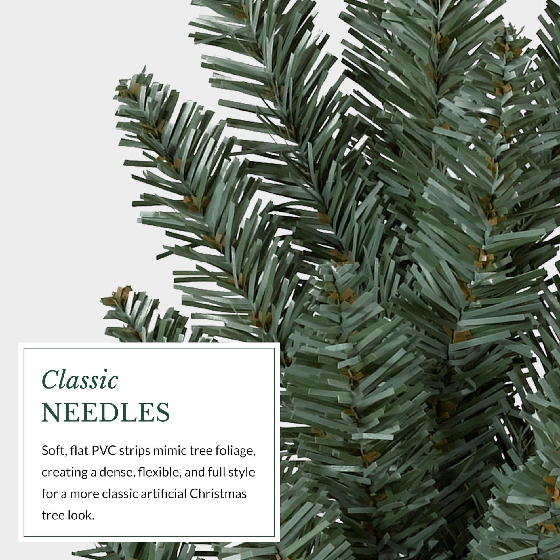 Balsam Hill 7.5 ft Unlit Classic Blue Spruce - Artificial Christmas Tree with 2,960+ Tips, Premium Stand & Easy Assembly for Indoor Holiday Decorating - Medaid International