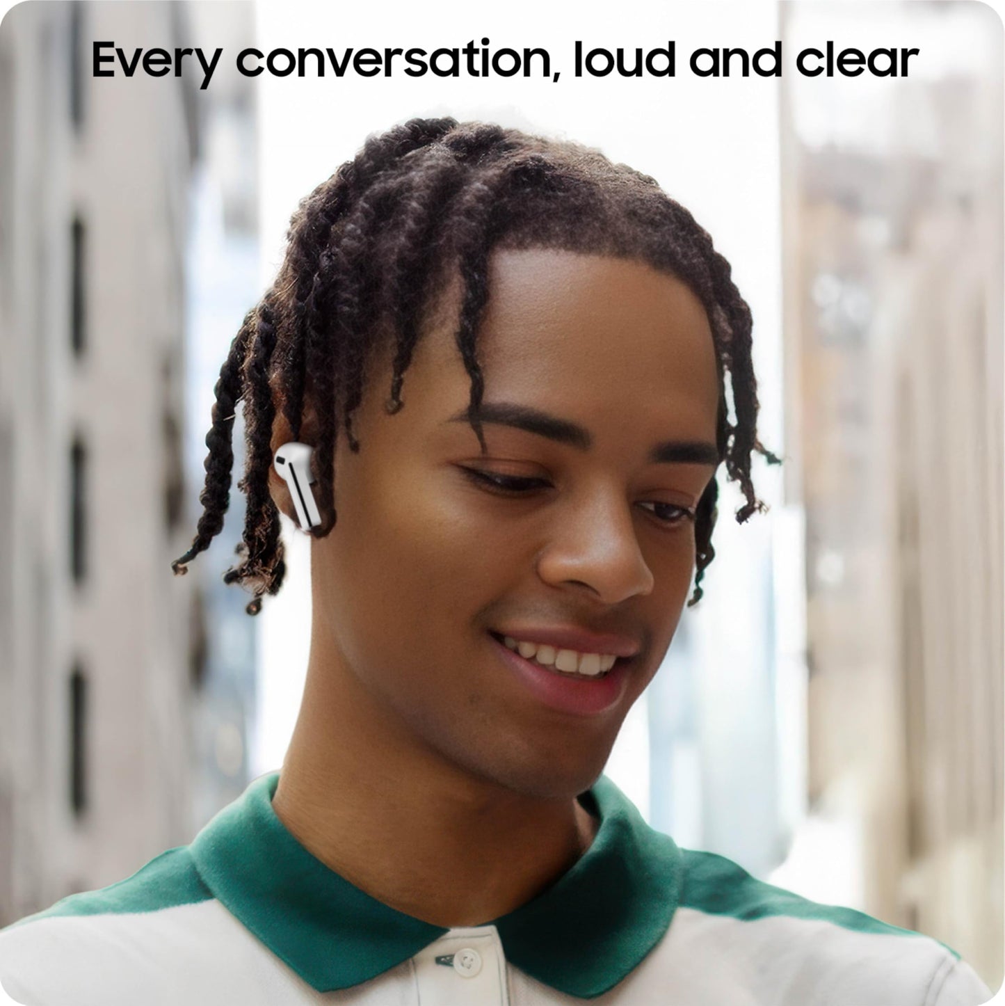 SAMSUNG Galaxy Buds 3 FE (2025) + Galaxy SmartTag2, True Wireless Bluetooth Earbuds, Active Noise Cancellation, Powerful Sound, Clear Calls, Long Lasting Battery, Black [US Version, 2 Year Warranty] - Medaid International