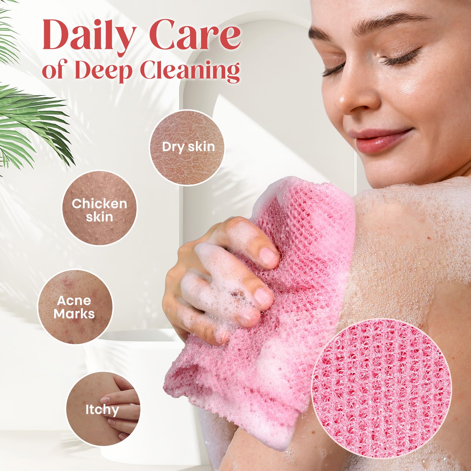 Bofuoos Christmas Gifts for Women - Stocking Stuffers for Women, Luxurious Self Care Relaxation, White Elephant, Birthday, Valentines Day Gift Ideas for Her, Wife, Mom, Unique Pink Beauty Gift Set - Medaid International