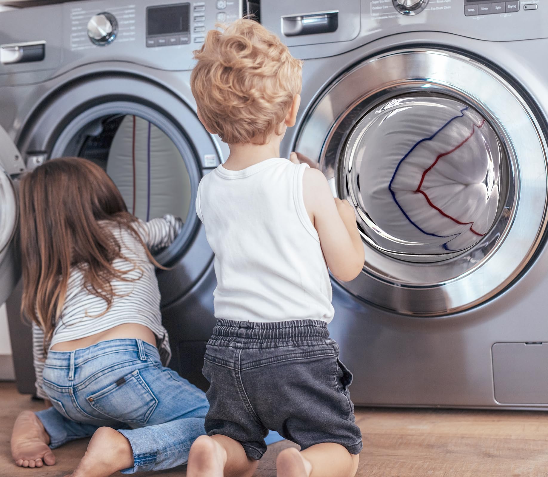 SUMEQIQ Pillows Queen Size Set of 2, Fluffy Bed Pillows for Sleeping, Queen Pillows 2 Pack with Hotel Quality, Medium Firm and Supportive Down Alternative Pillow for Side and Back Sleeper, 20" x 30" - Medaid International