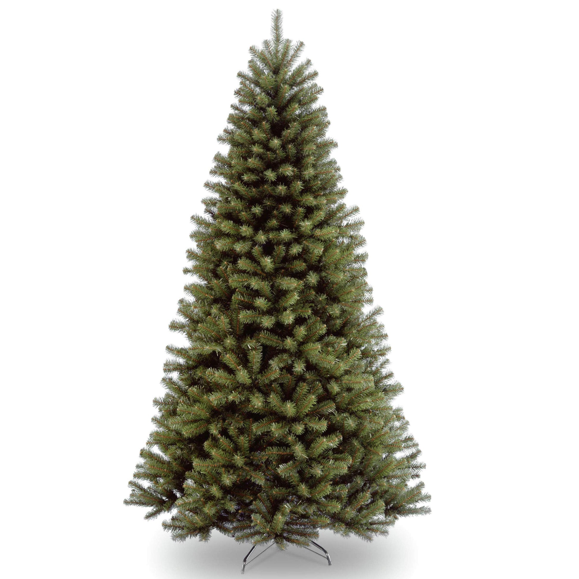 National Tree Company Artificial Full Christmas Tree, Green, North Valley Spruce, Includes Stand, 7 feet - Medaid International