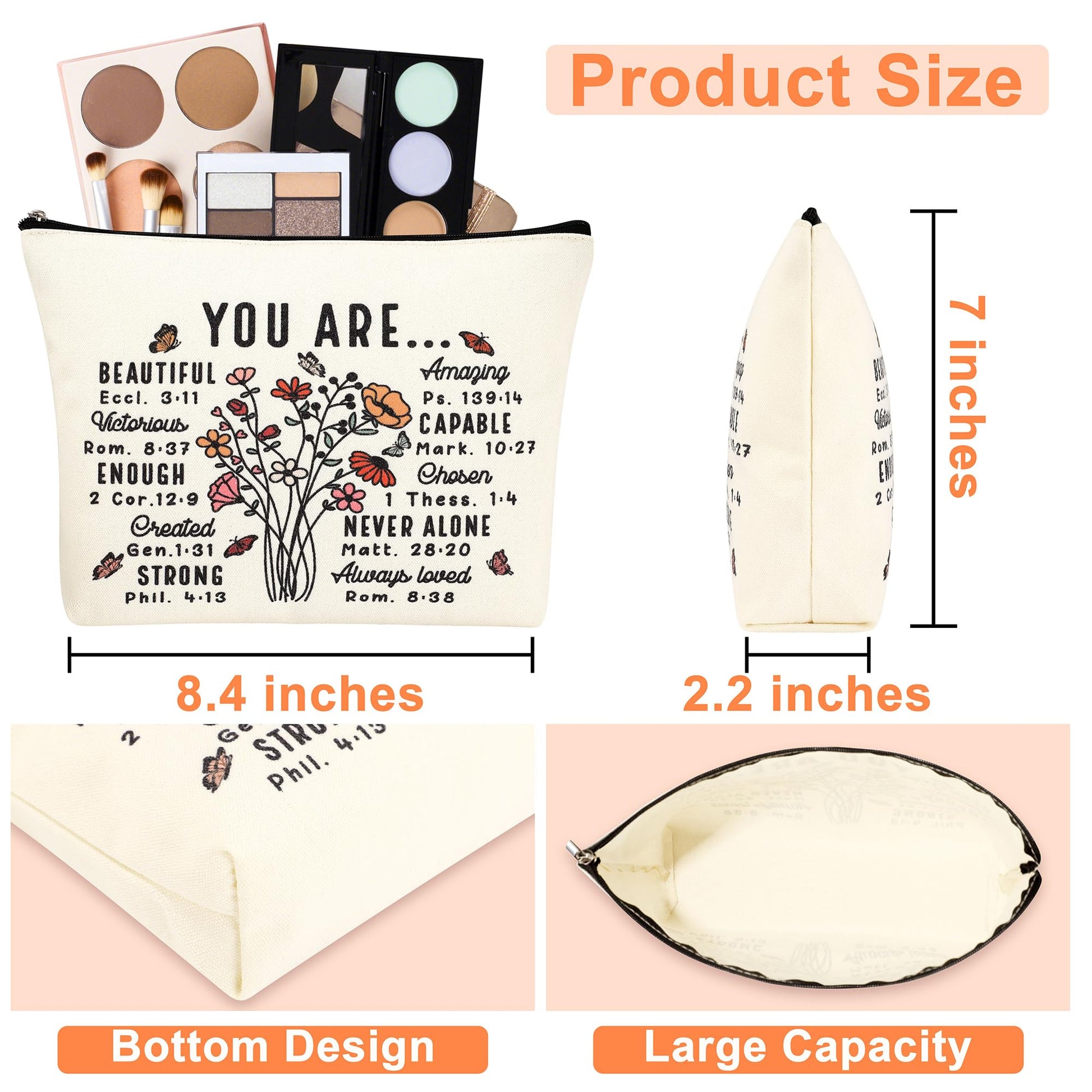 JTENGTOP Christian Religious Gifts for Women, Best Friend Sister Mom Christmas Birthday Gifts for Women Friendship Faith, Valentines Mothers Day Easter Ideas Present for Her Friends - Medaid International