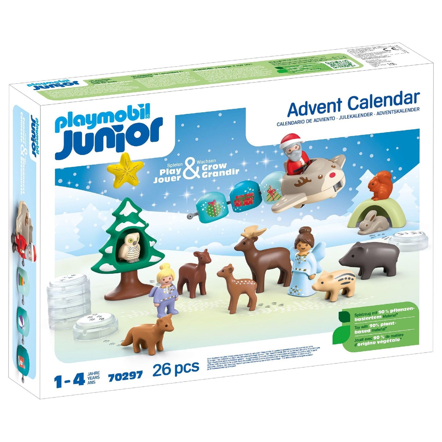 Playmobil Junior Advent Calendar: Snowy Christmas - Medaid International