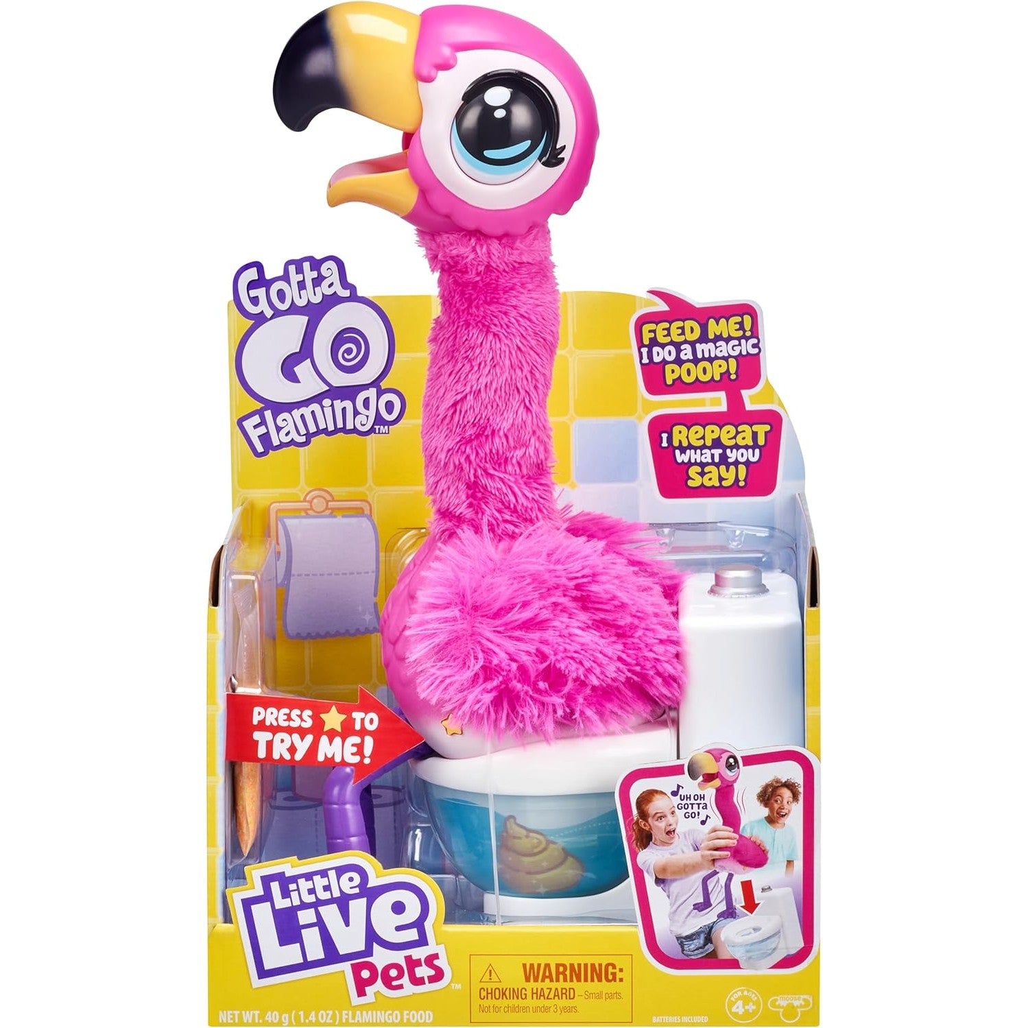 Viral pet flamingo GOTTA GO toy - Medaid International