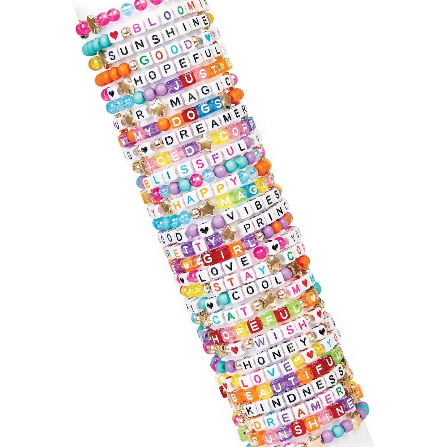 Alphabet Bead Bracelet Set - 1008pc DIY Jewelry Kit - Medaid International