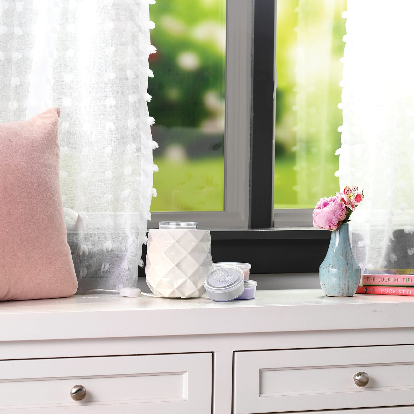 Yankee Candle Scenterpiece Easy MeltCup, Clean Cotton, for Electric Warmers - Medaid International