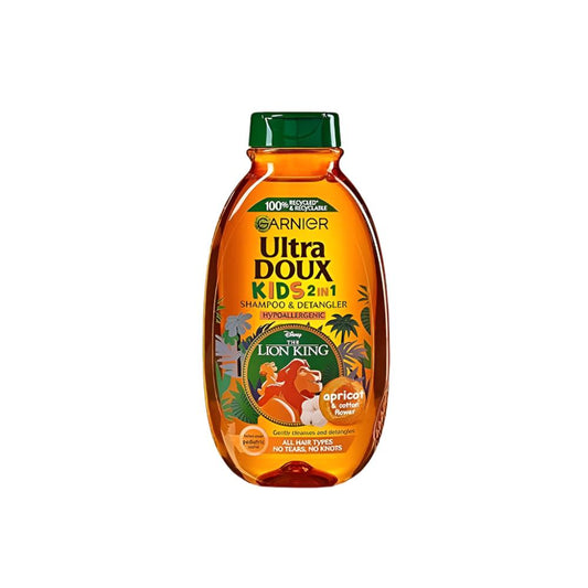 Ultra Doux The Lion King - Children With Apricot And Cotton Flower Shampoo 2 In 1 - Medaid International