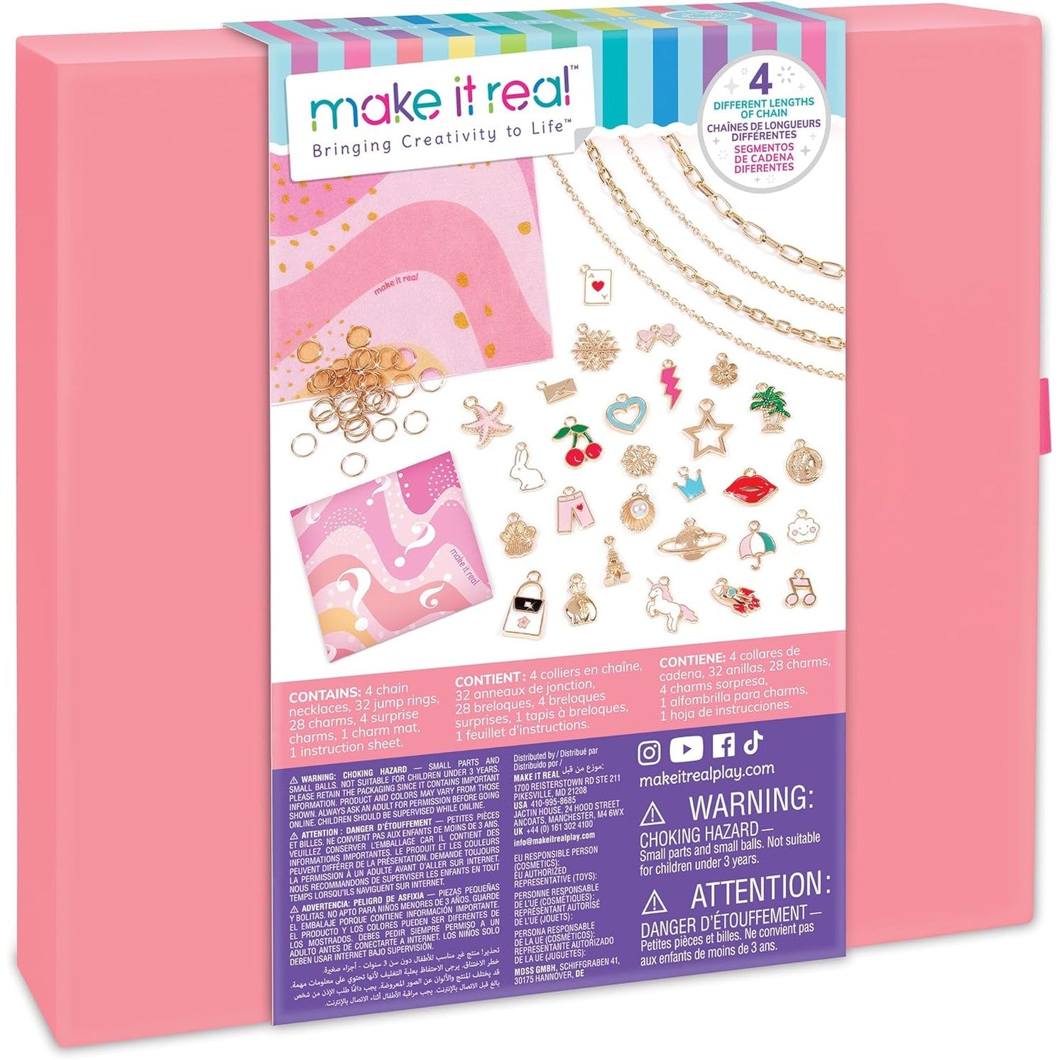 Handful of Charm - 70 pc DIY Jewelry Set - Medaid International