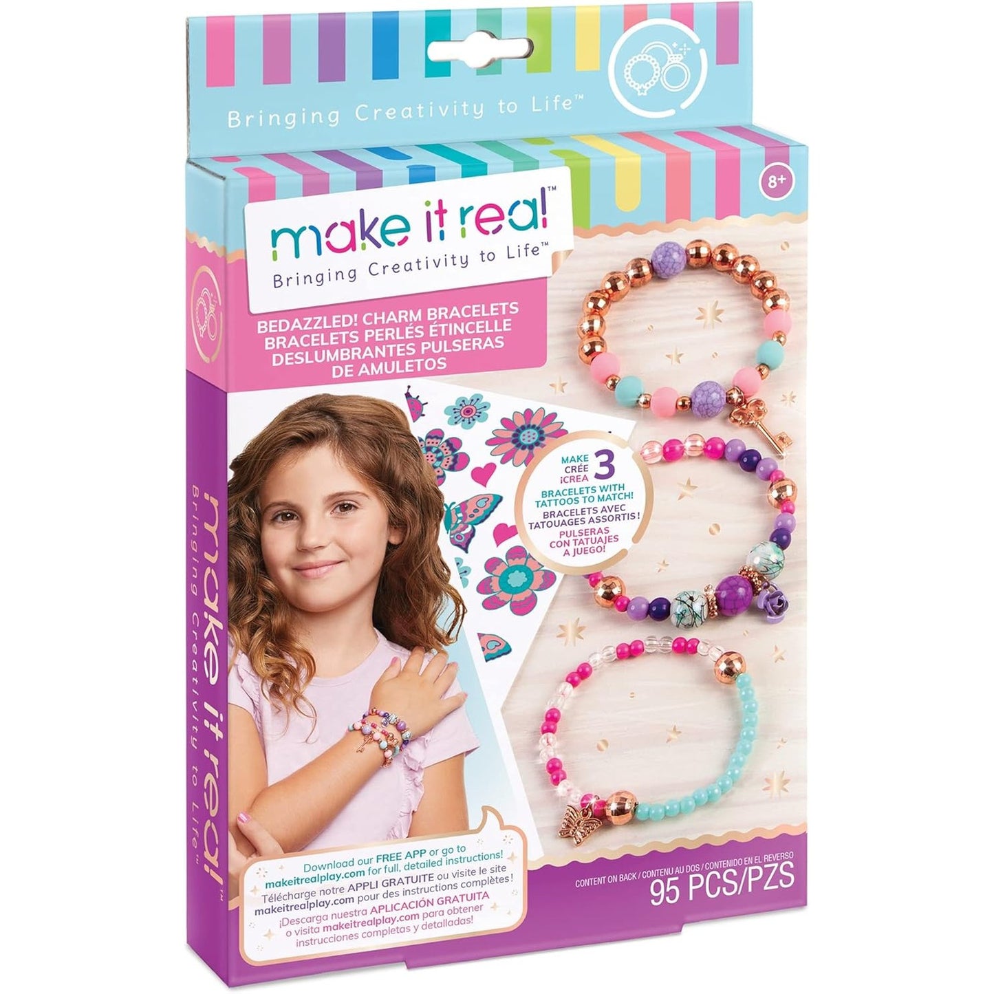 Bedazzled! Charm Bracelets Kit - Medaid International