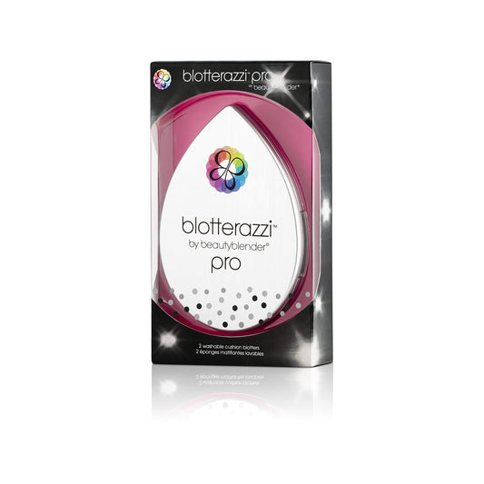 Beautyblender® | Blotterazzi® Pro Reusable Makeup Blotting Sponge, Includes Mirrored Compact, Re-Texturize Makeup, Absorb Excess Oil and Shine - Medaid International