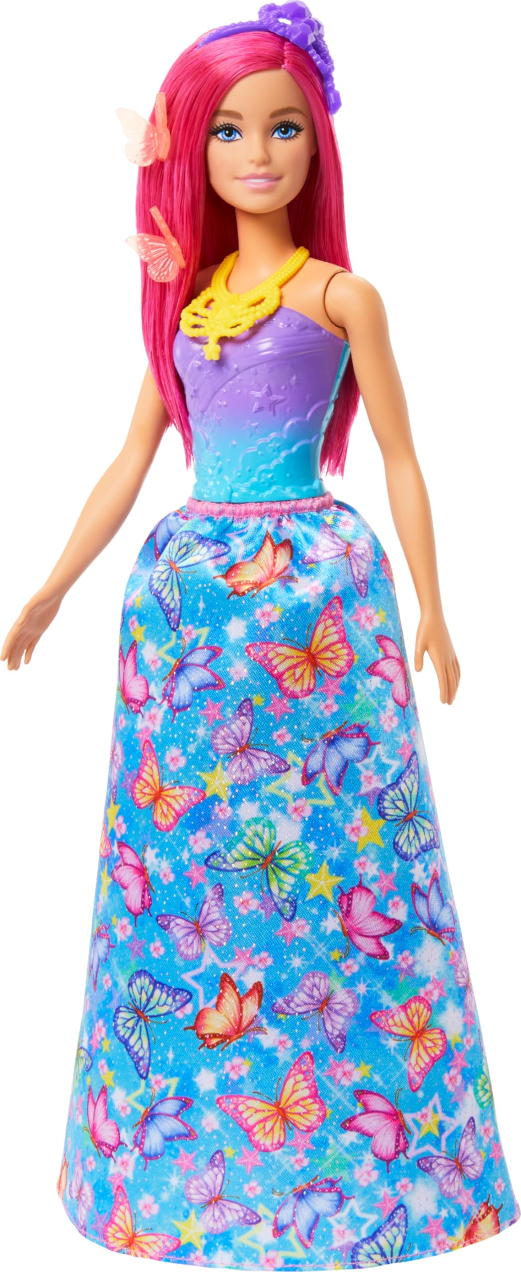 Barbie Advent Calendar with Doll & 24 Surprise Accessories Including Unicorn & 3 Pets, Transform Pink-Haired Fashion Doll into Mermaid, Fairy & More - Medaid International
