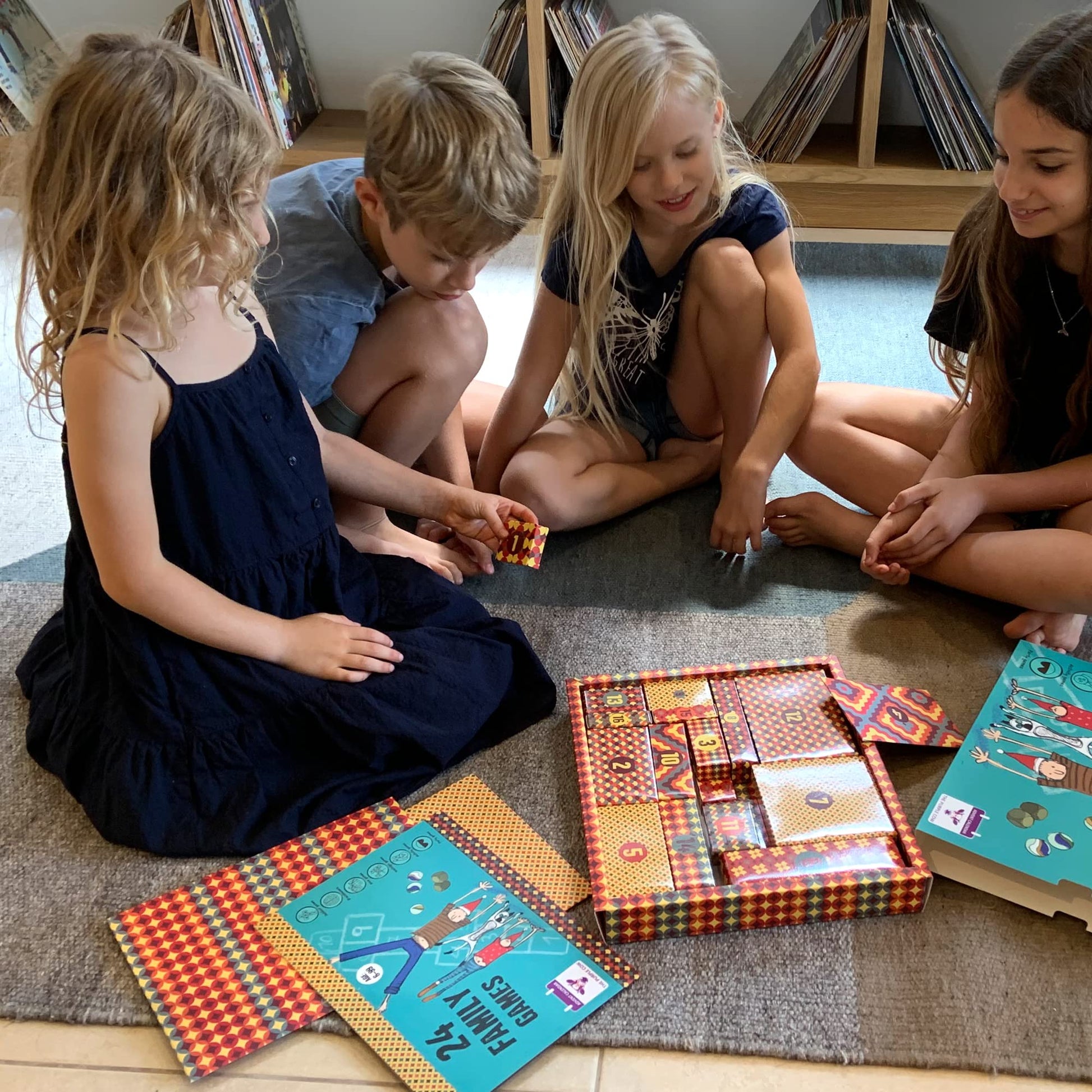 NEW 2025 Advent/Countdown Calendar FAMILY GAMES. 24 OF THE BEST EVER FAMILY GAMES IN ONE BOX – put the screen aside and enjoy hours of FUN. Comes with a step-by-step picture guide. For kids aged 6+. The perfect family bonding experience - Medaid International
