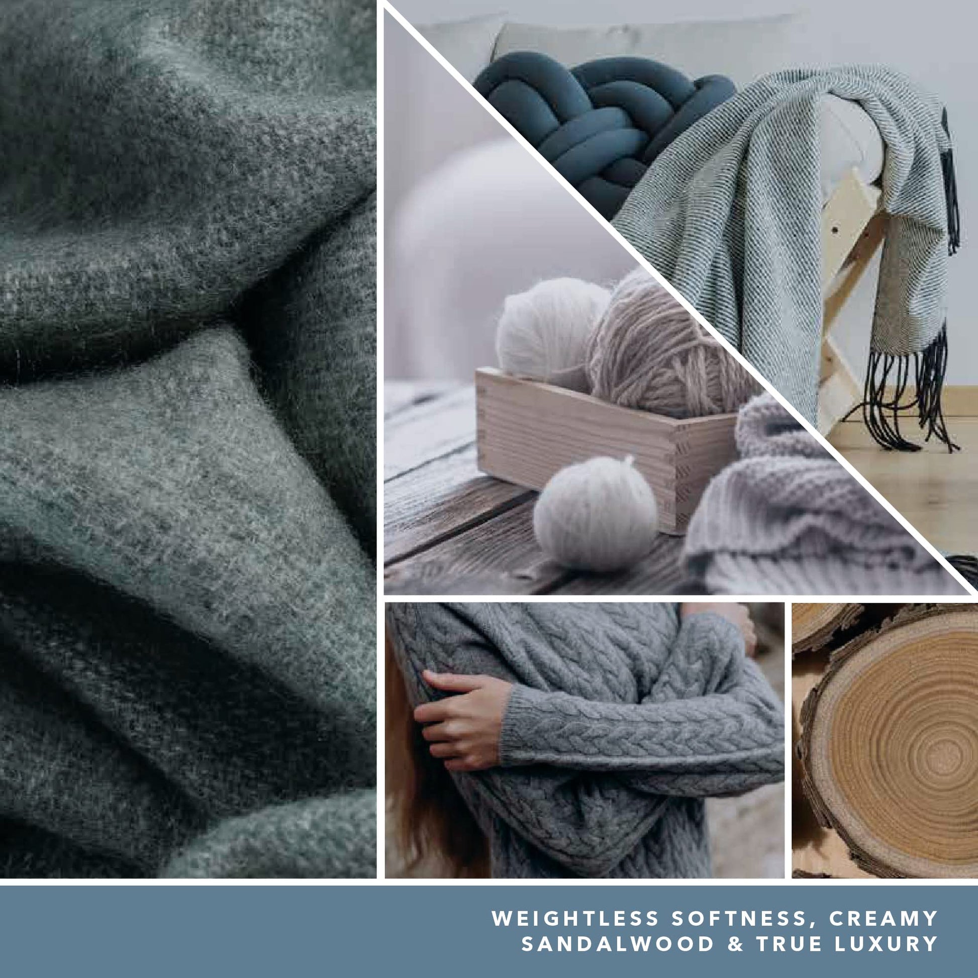 Yankee Candle Warm Luxe Cashmere Scented Classic 22oz Large Jar Single Wick Aromatherapy Candle Over 110 Hours of Burn Time Quality Paraffin Grade Wax Hand Straightened Wick - Medaid International