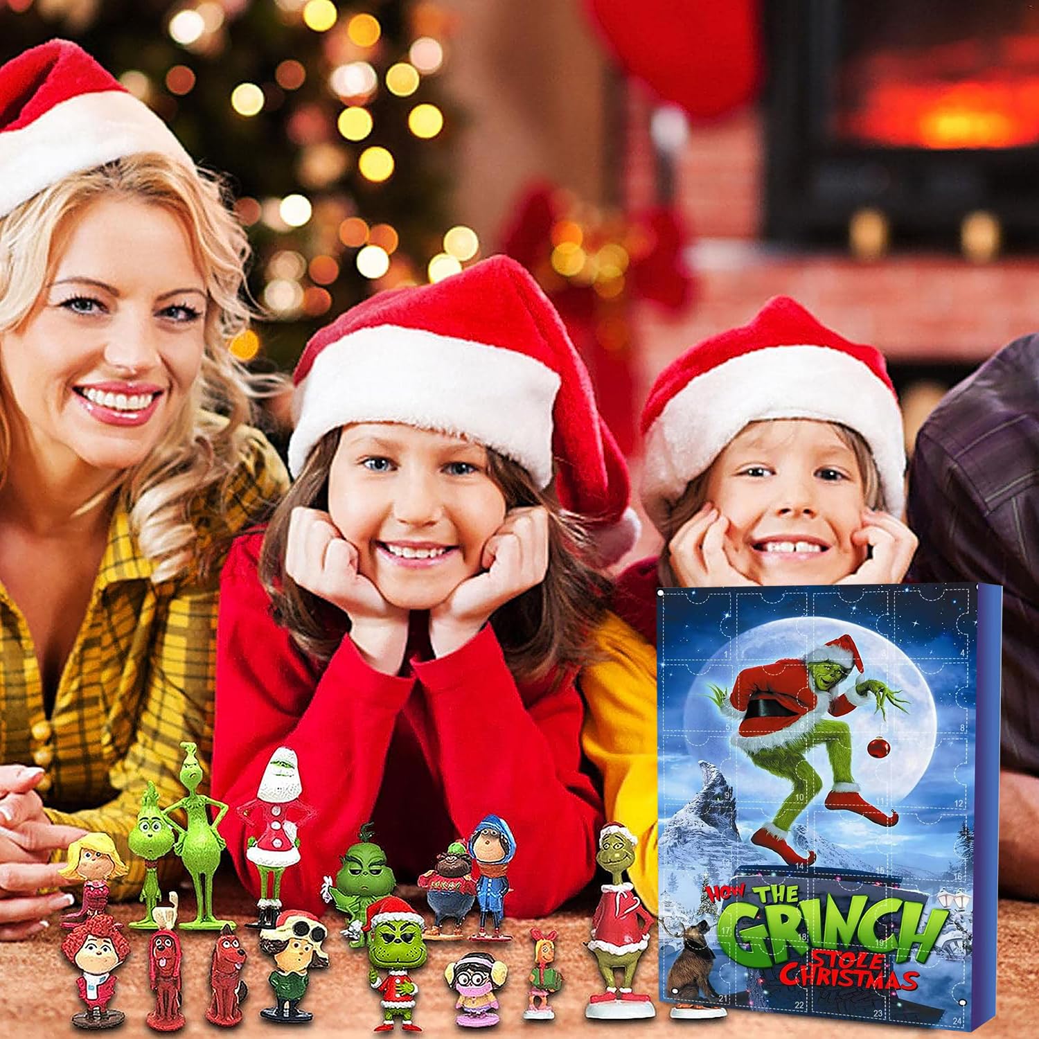 Christmas Advent Calendar 2025 Halloween, 24 Days Cute Cartoon Elf Figures Doll Countdown Calendar for Kids Doll Collectible Gift Christmas Figures Advent Calendar (B) - Medaid International