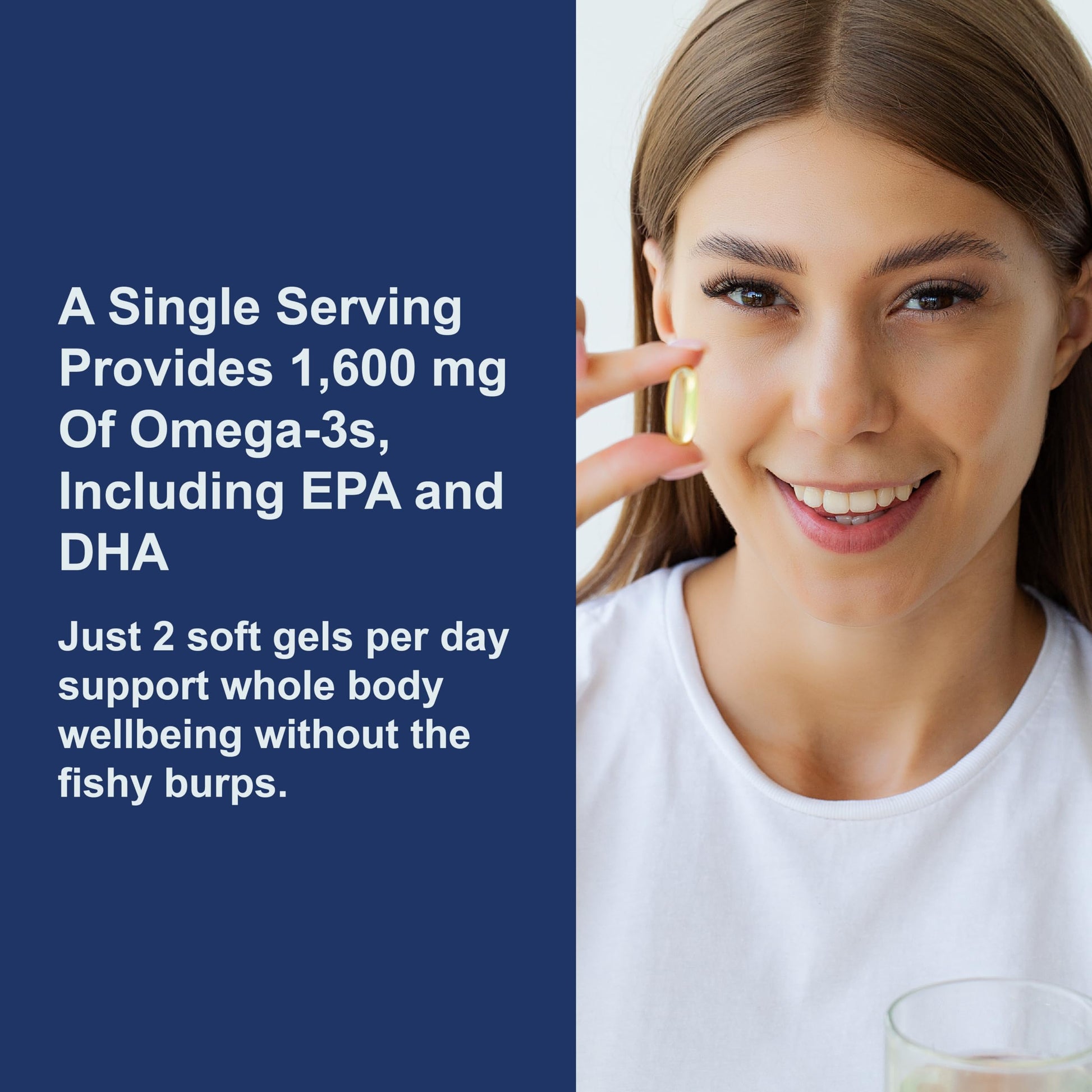 Carlson Elite Omega-3 Gems 1600 mg Omega 3 Fatty Acids Including EPA & DHA - Norwegian, Wild-Caught Sustainably Sourced Fish Oil Supplement, Omega 3 Fish Oil Capsules Lemon - 90+30 Softgels - Medaid International