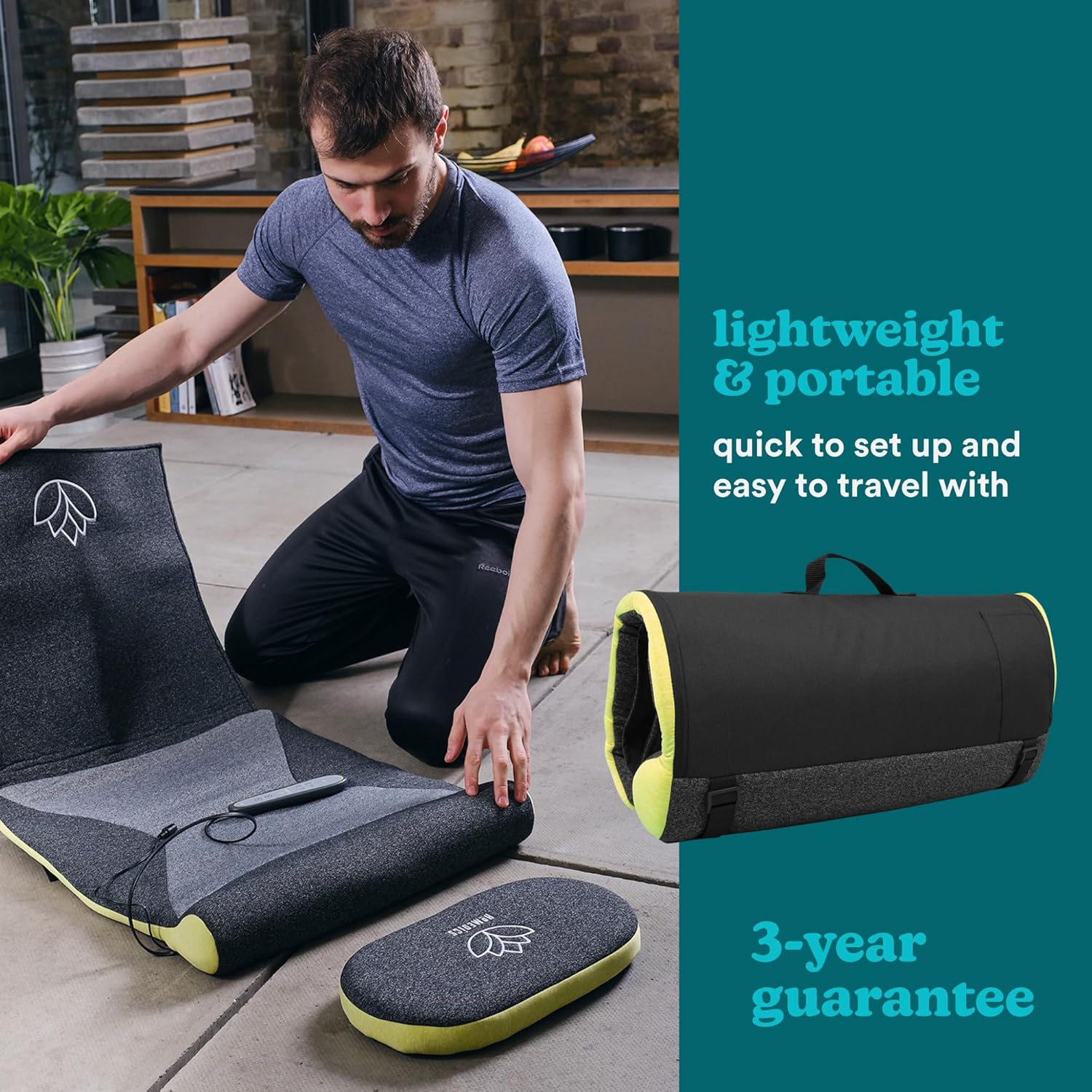 Pre-Programmed Yoga/Stretch Mat - Medaid International