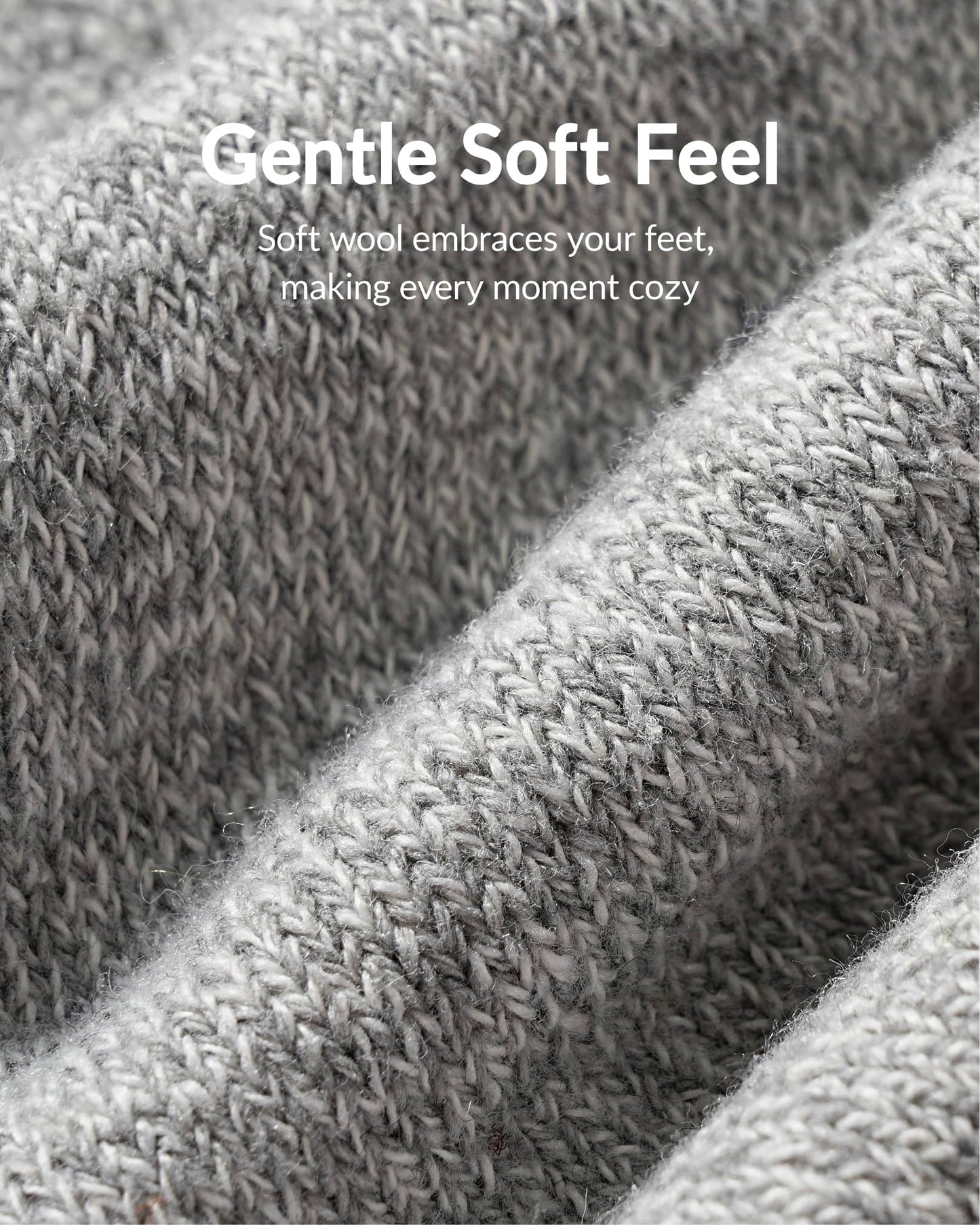 Jeasona Wool Socks for Women Warm Winter Thermal Thick Hiking Socks for Cold Weather Cozy Gifts for Women Mom 5 Pairs (Multicolored Dark) - Medaid International