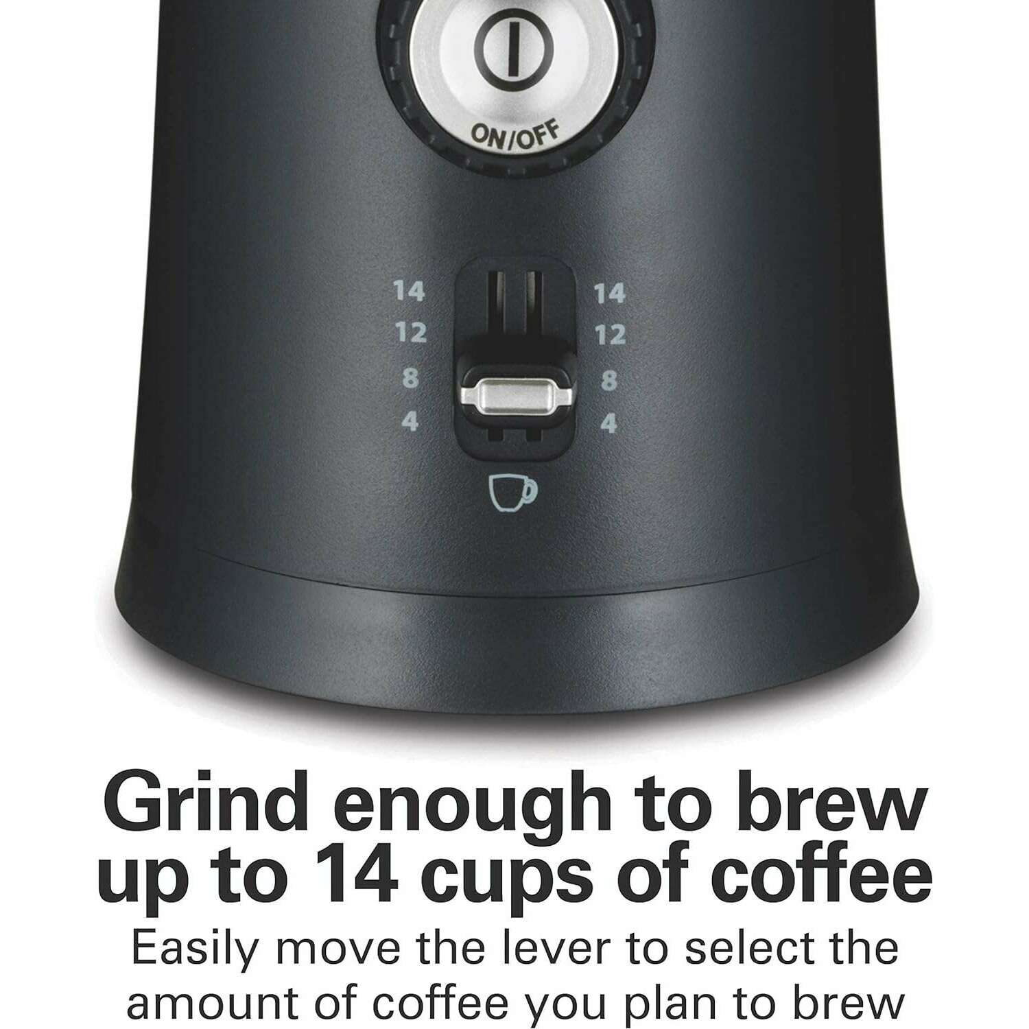Custom Grind‚Ñ¢ Coffee Grinder, Removable Stainless Steel Chamber - Medaid International