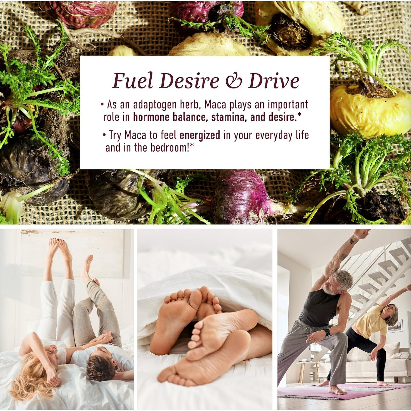 Maca Root Gummies with Natural Peach Flavor | Drive, Performance & Energy Support | Hormone Balance for Women and Men | Herbal Supplements 200MG Extra Strength | Vegetarian, Non-GMO | 60 Gummies - Medaid International