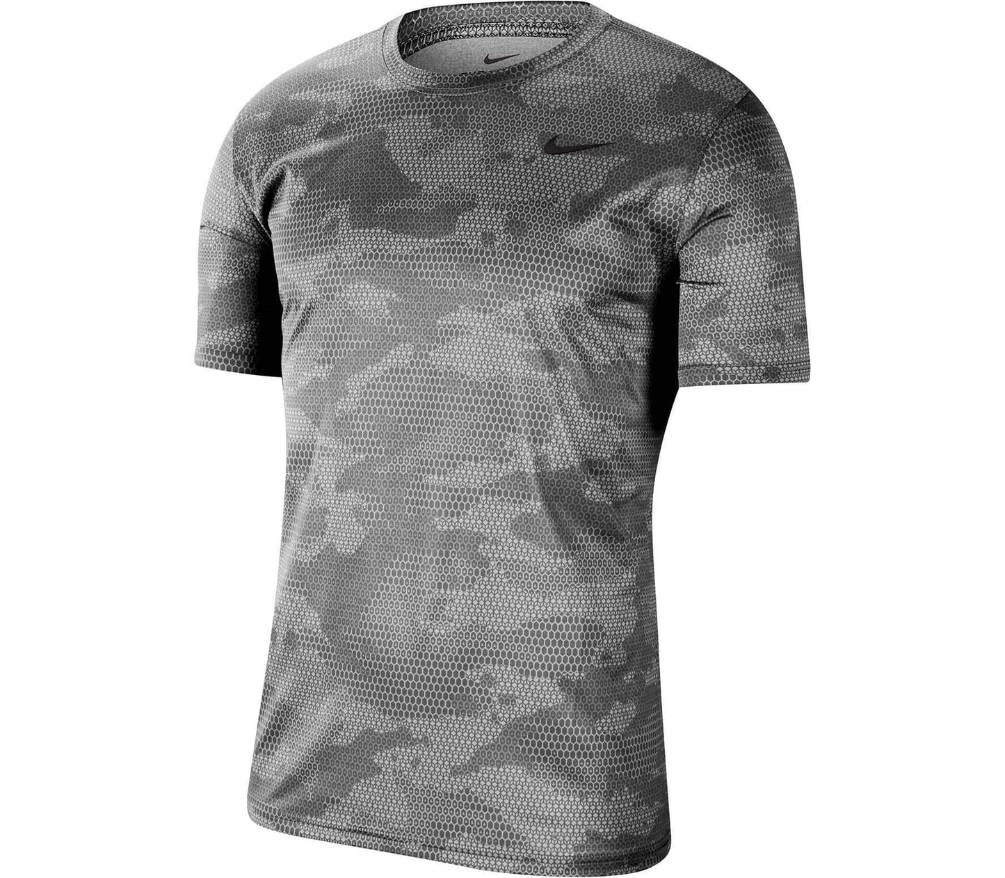 Nike Dry Leg Tee Camo AOP White Black Large - Medaid International