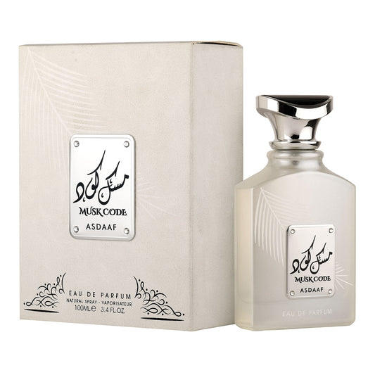 Lattafa Asdaaf Musk Code Eau De Parfum Spray for Unisex, 3.4 Ounce - Medaid International