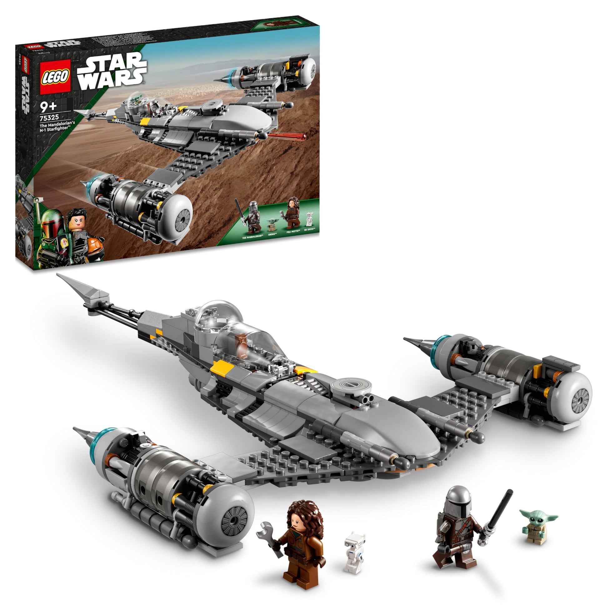 Lego Star Wars The Mandalorian's N-1 Starfighter 75325 Building Set - Medaid International