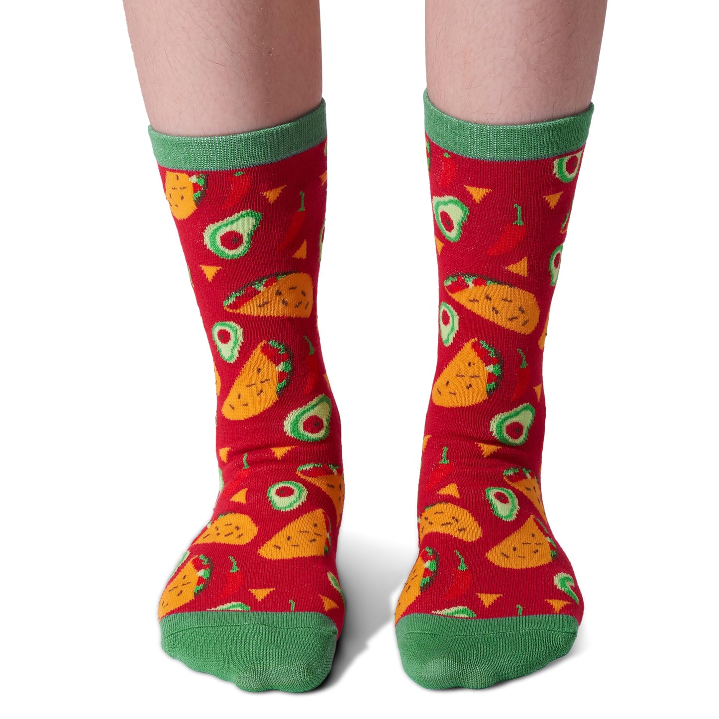 Giggling Getup Christmas Funny Socks for Men, Women & Teens, Xmas Crew Socks, Unisex Stocking Stuffers, Funny Gifts - Medaid International