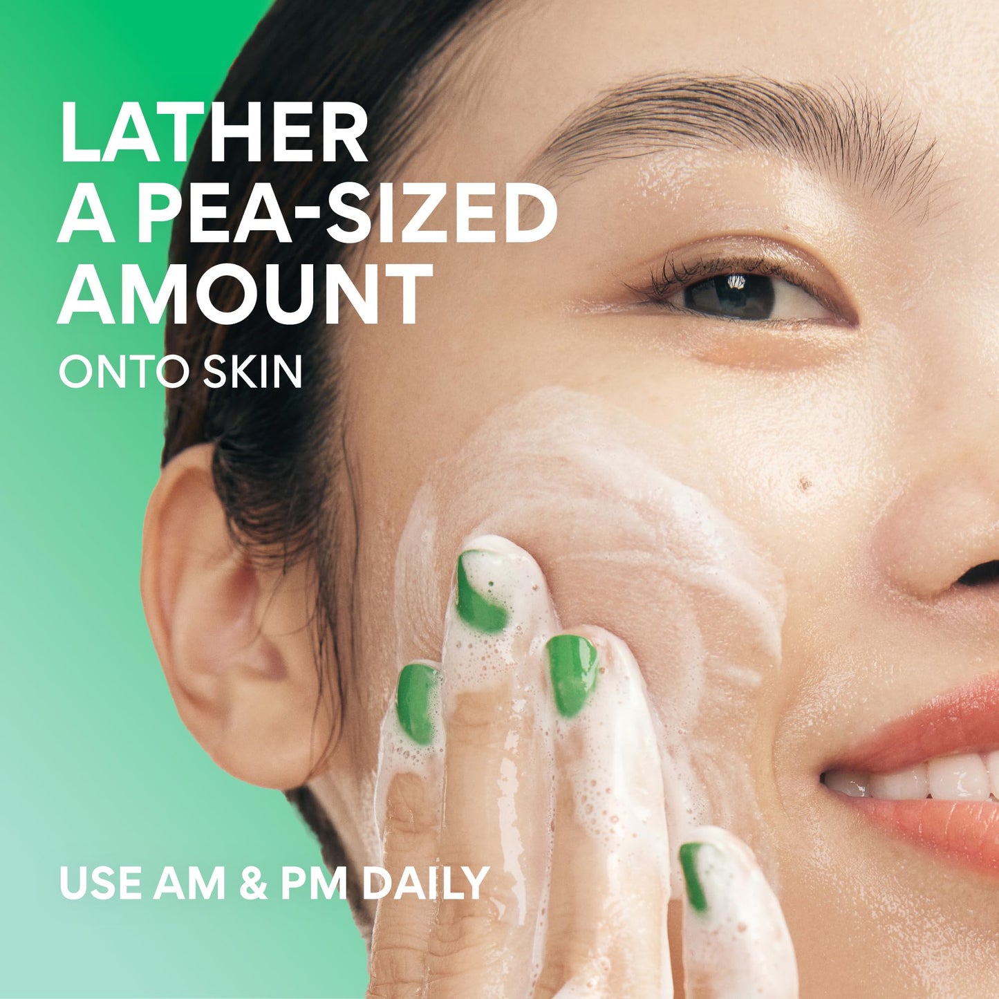 innisfree Green Tea Amino Acid Cleansing Foam, Sulfate-Free Hydrating Korean Face Wash, Gentle Lather, pH-Balanced Skincare - Medaid International
