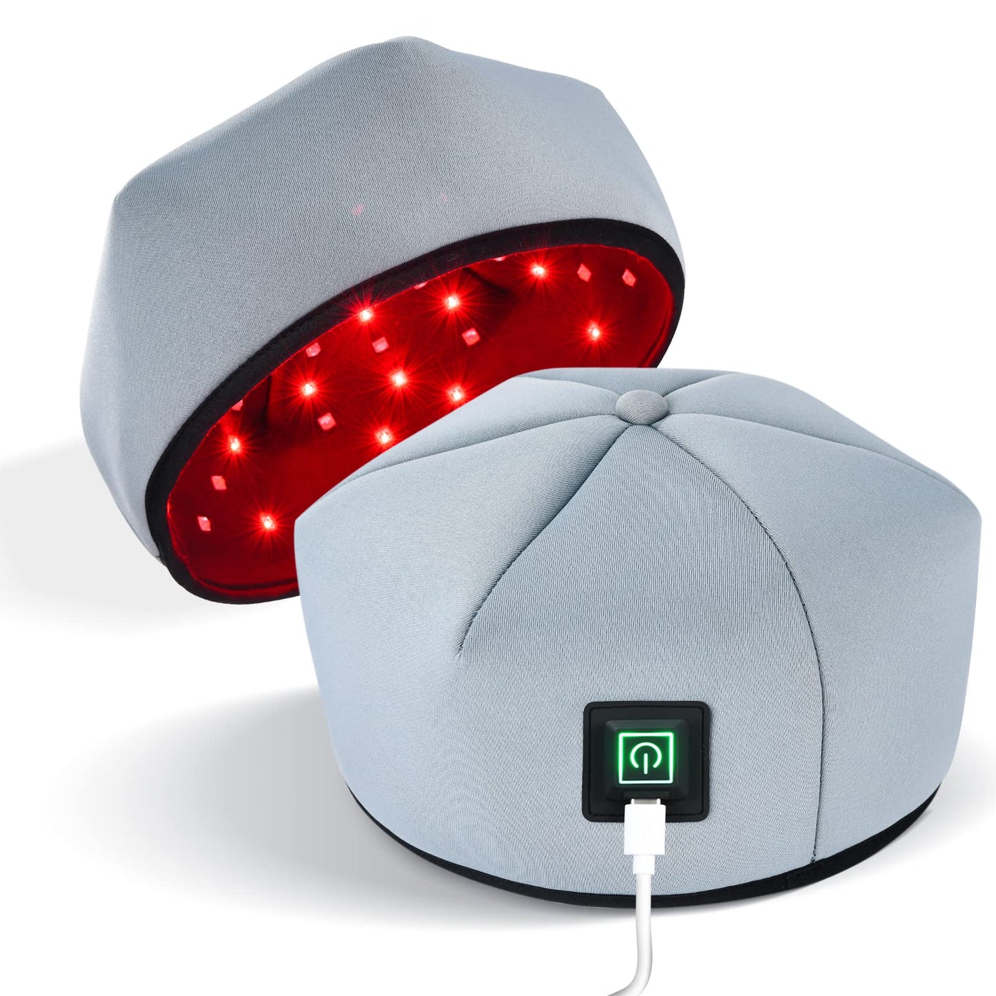 Elfeye Red Light Therapy Cap for Hair Growth - Hair Regrowth Treatment Device for Men & Women, 660&850nm Red Light Therapy Hat, Laser Cap for Thinning Hair, Hair Loss & Scalp Health - Medaid International