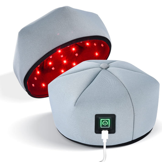 Elfeye Red Light Therapy Cap for Hair Growth - Hair Regrowth Treatment Device for Men & Women, 660&850nm Red Light Therapy Hat, Laser Cap for Thinning Hair, Hair Loss & Scalp Health - Medaid International