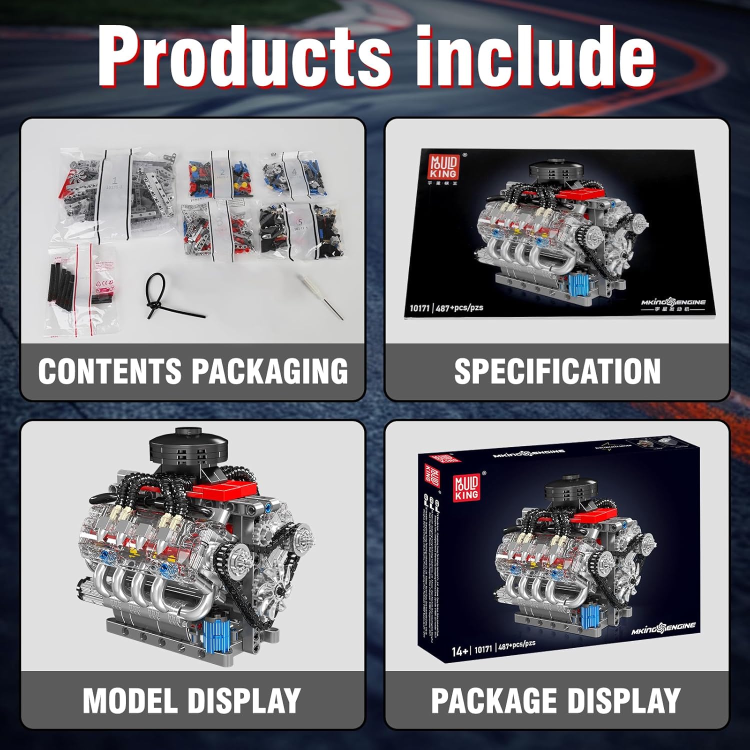 Motorized Engine 3D Puzzle - Medaid International