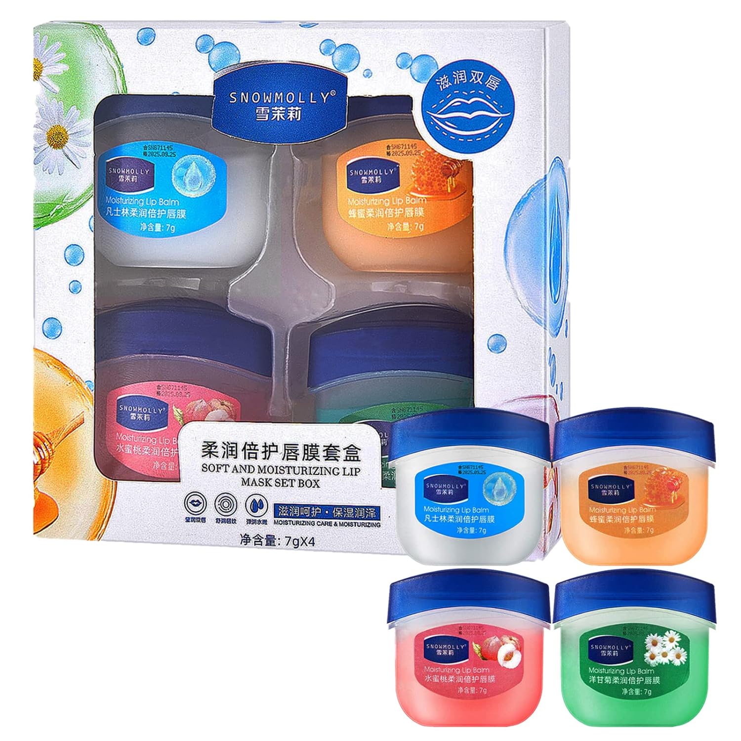 Mini Lip Balm Set (4pcs) - Medaid International