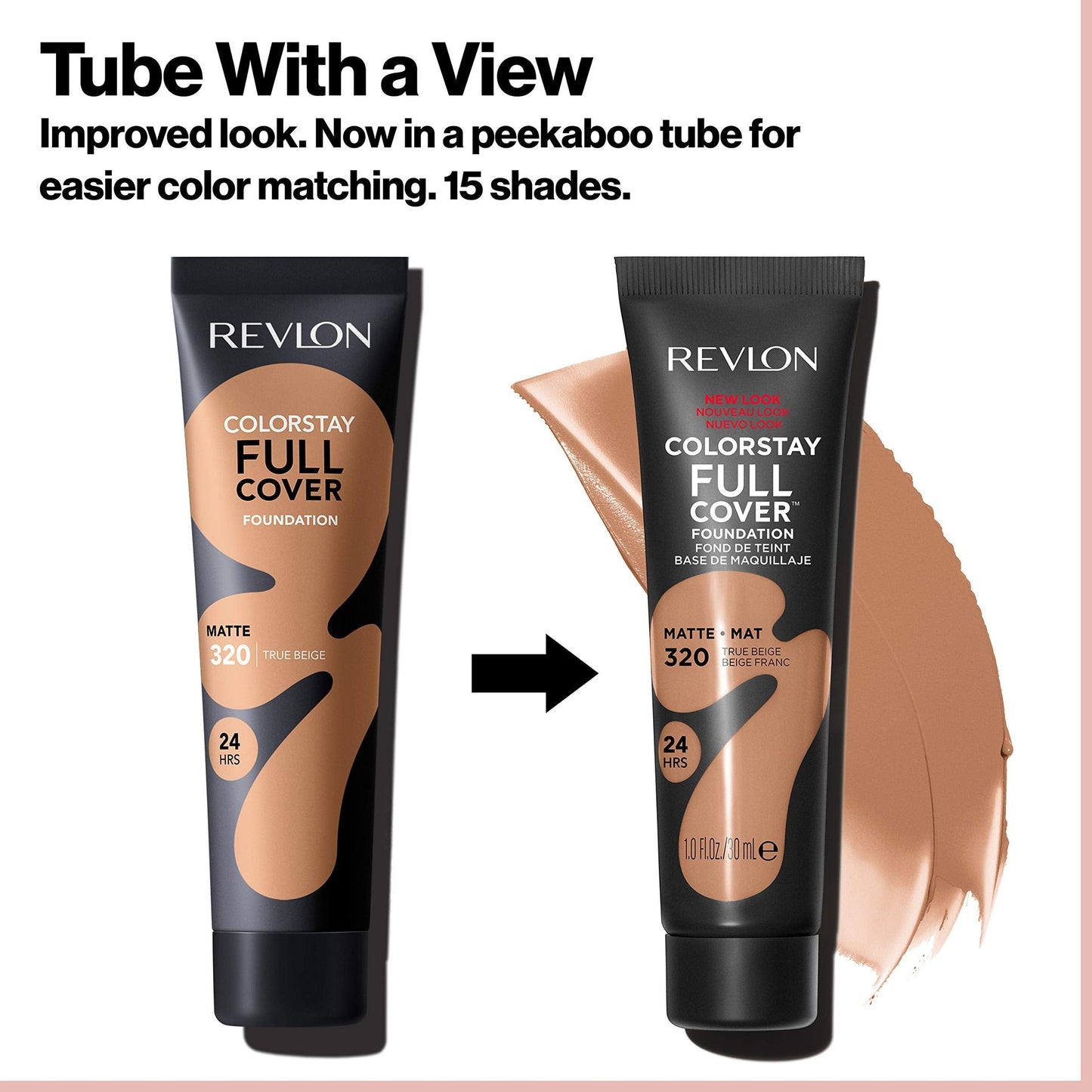 Revlon Liquid Foundation, ColorStay Face Makeup for Normal and Dry Skin, Longwear Full Coverage with Matte Finish, Oil Free, Natural Beige, 1.0 Fl Oz - Medaid International