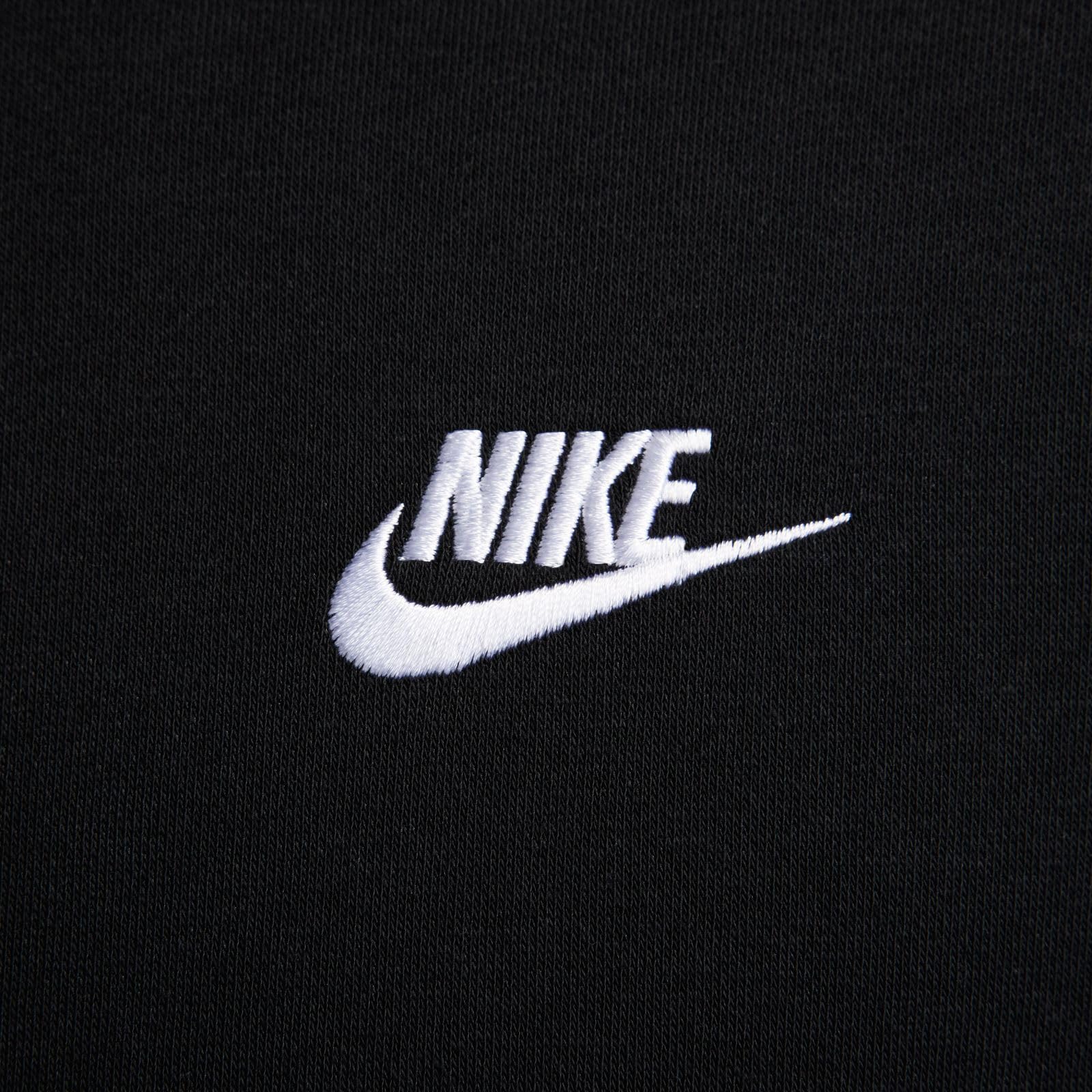 Nike Pull Over Hoodie, Black/Black/White, Large - Medaid International