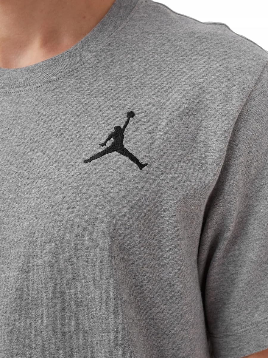 Jordan Carbon Heather/Black Jumpman T-Shirt - M - Medaid International