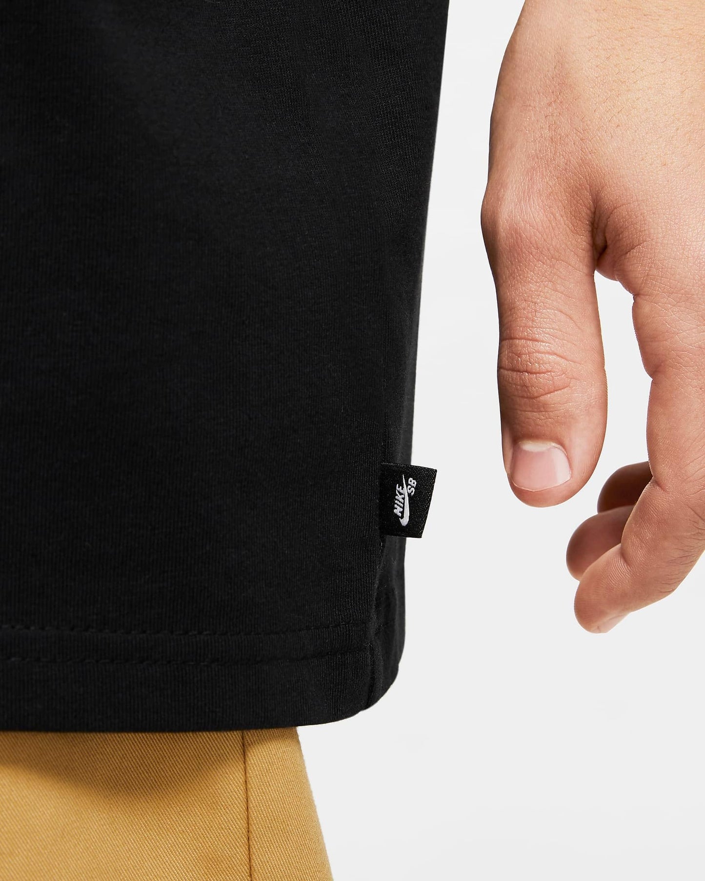 Nike SB Logo Skate Tee Black - White - Medaid International