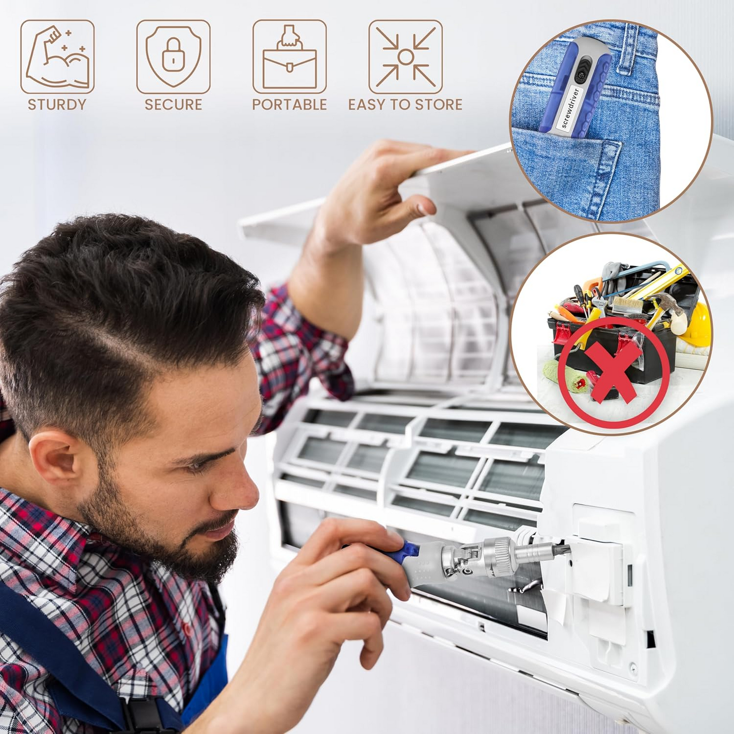 15 in 1 Magnetic Ratchet Screwdriver Set ‚Äì Multi-Angle Adjustable Tool Kit for DIY Repairs - Medaid International