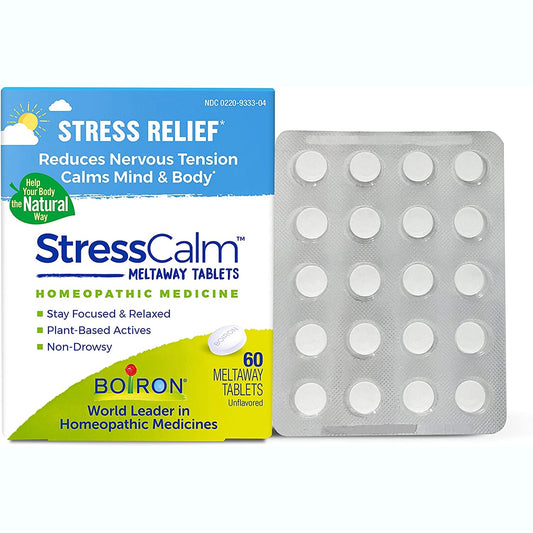 Stress Relief Boiron StressCalm for Relief of Stress, Anxiousness, Nervousness, Irritability, and Fatigue - Medaid - Lebanon