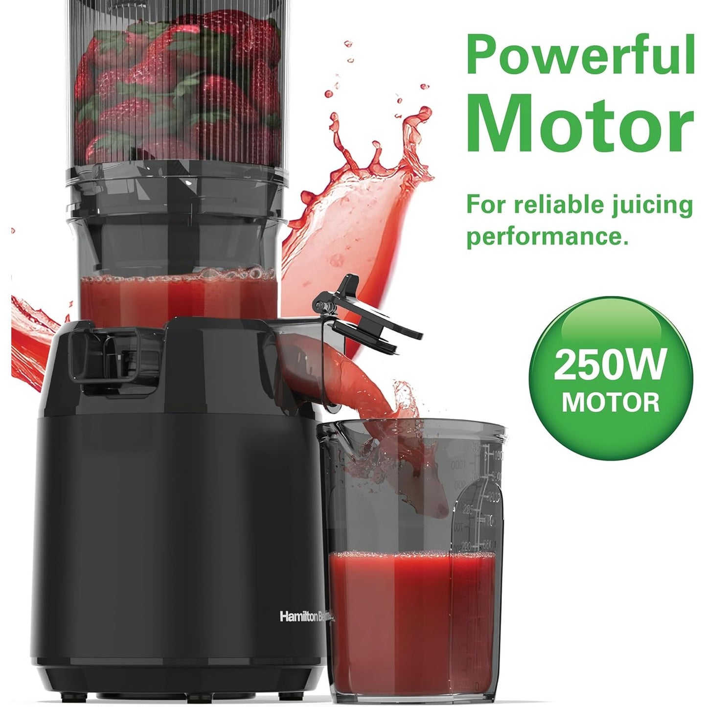 Black Slow Juicer - 250W - Medaid International
