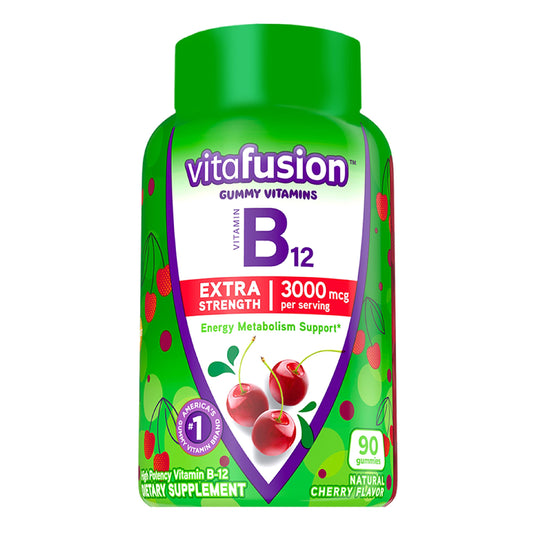 Vitafusion Extra Strength Vitamin B12 Gummy Vitamins - 90 Count - Medaid - Lebanon