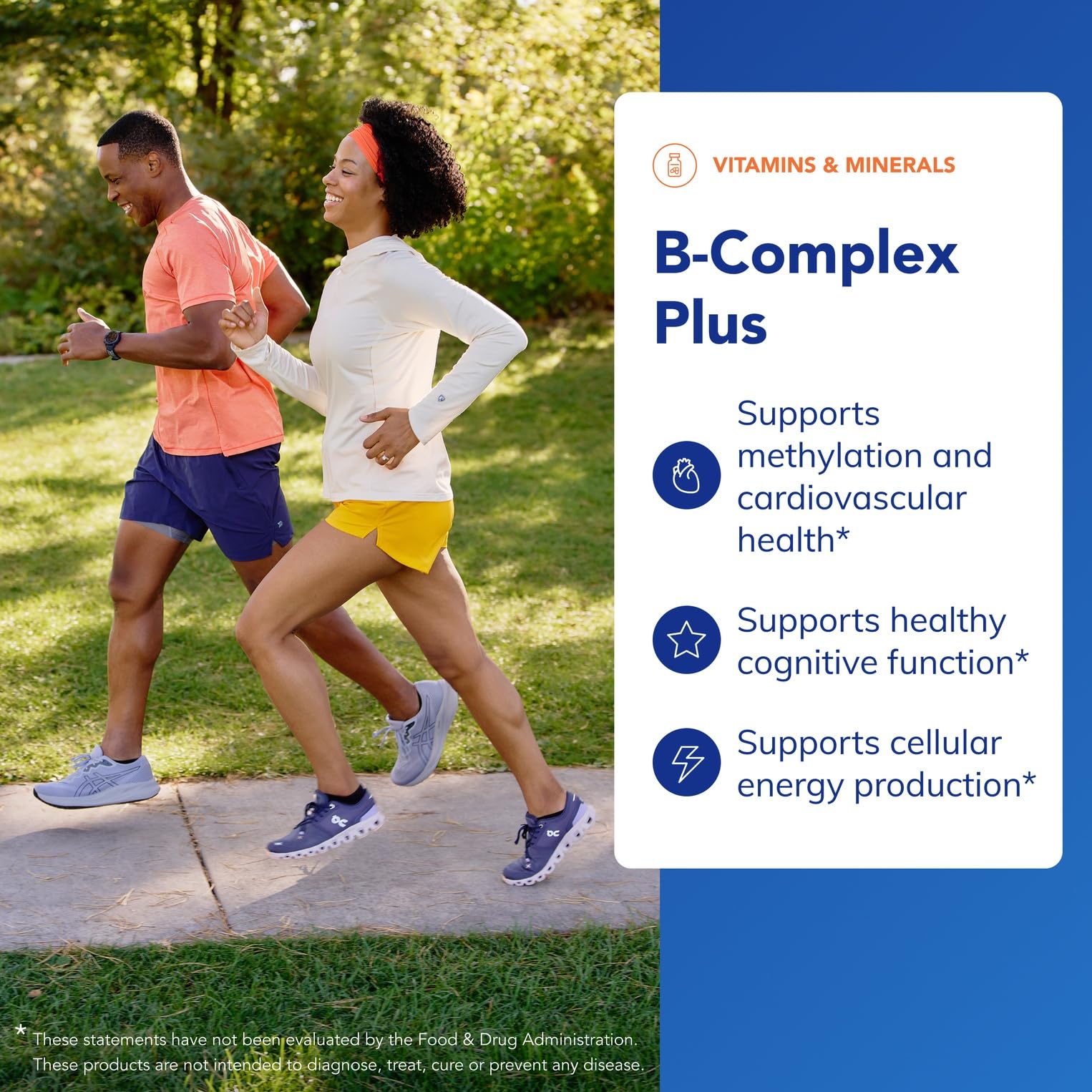 Pure Encapsulations B-Complex Plus - B Vitamins Supplement to Support Neurological Health, Cardiovascular Health, Energy Levels & Nervous System Support* - with Vitamin B12 & More - 120 Capsules - Medaid International