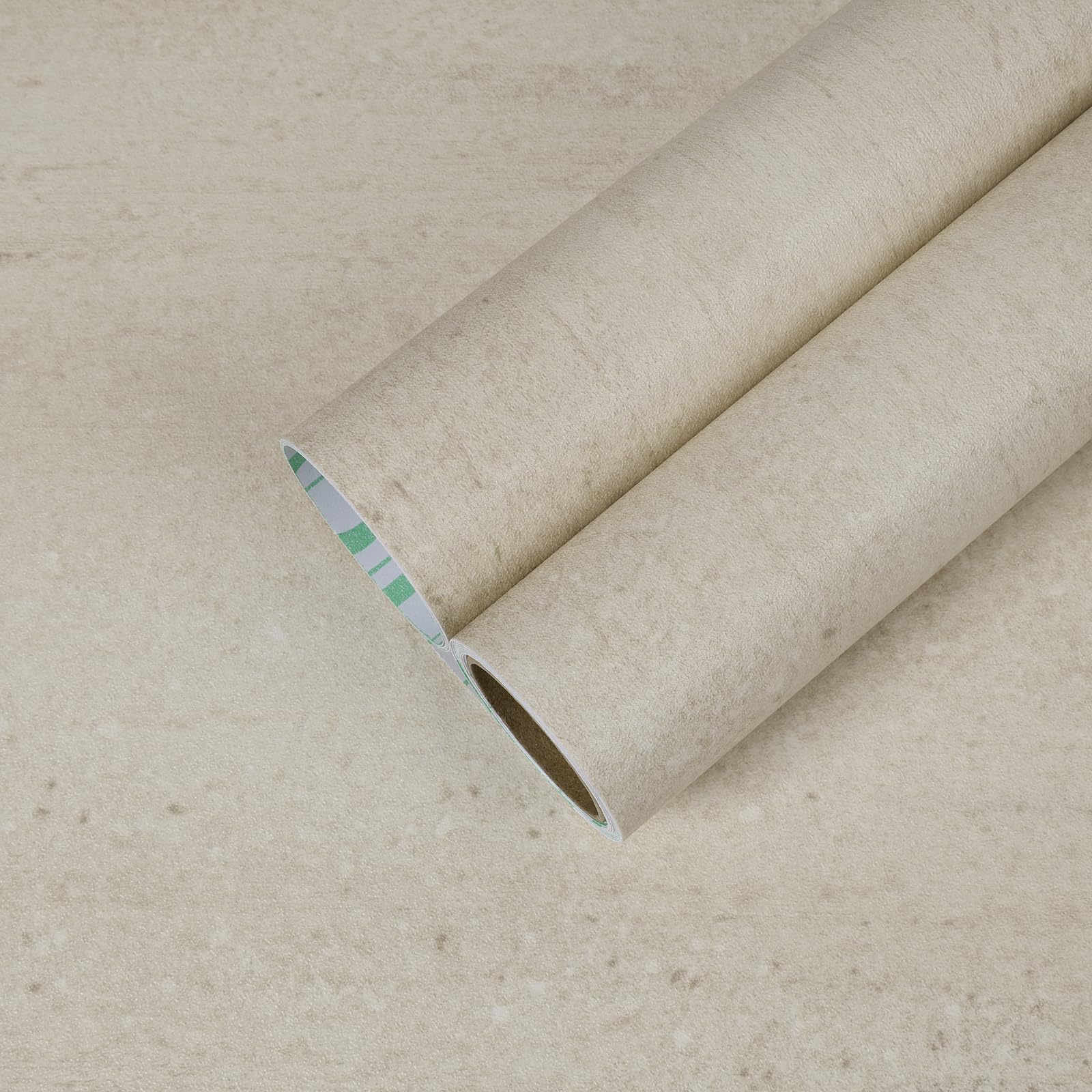 CHIHUT 12"x100" Matte Beige Marble Peel and Stick Wallpaper Waterproof Self Adhesive Marble Contact Paper for Countertops Granite Vinyl Wrap for Kitchen Cabinets Desk Counter Top Stick Paper - Medaid International