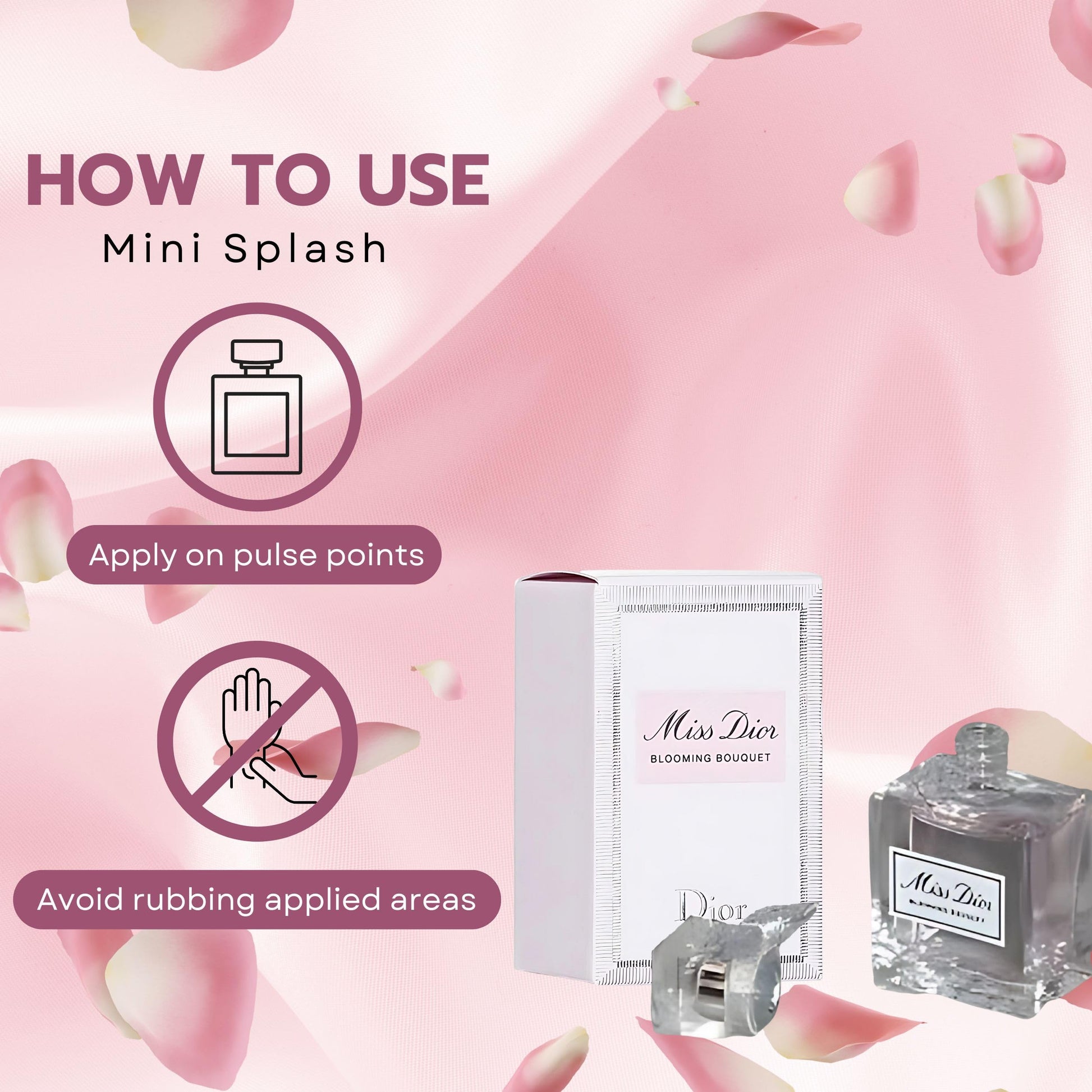 Dior Miss Dior Blooming Bouquet for Women Eau de Toilette Splash, 0.17 Ounce - Medaid International